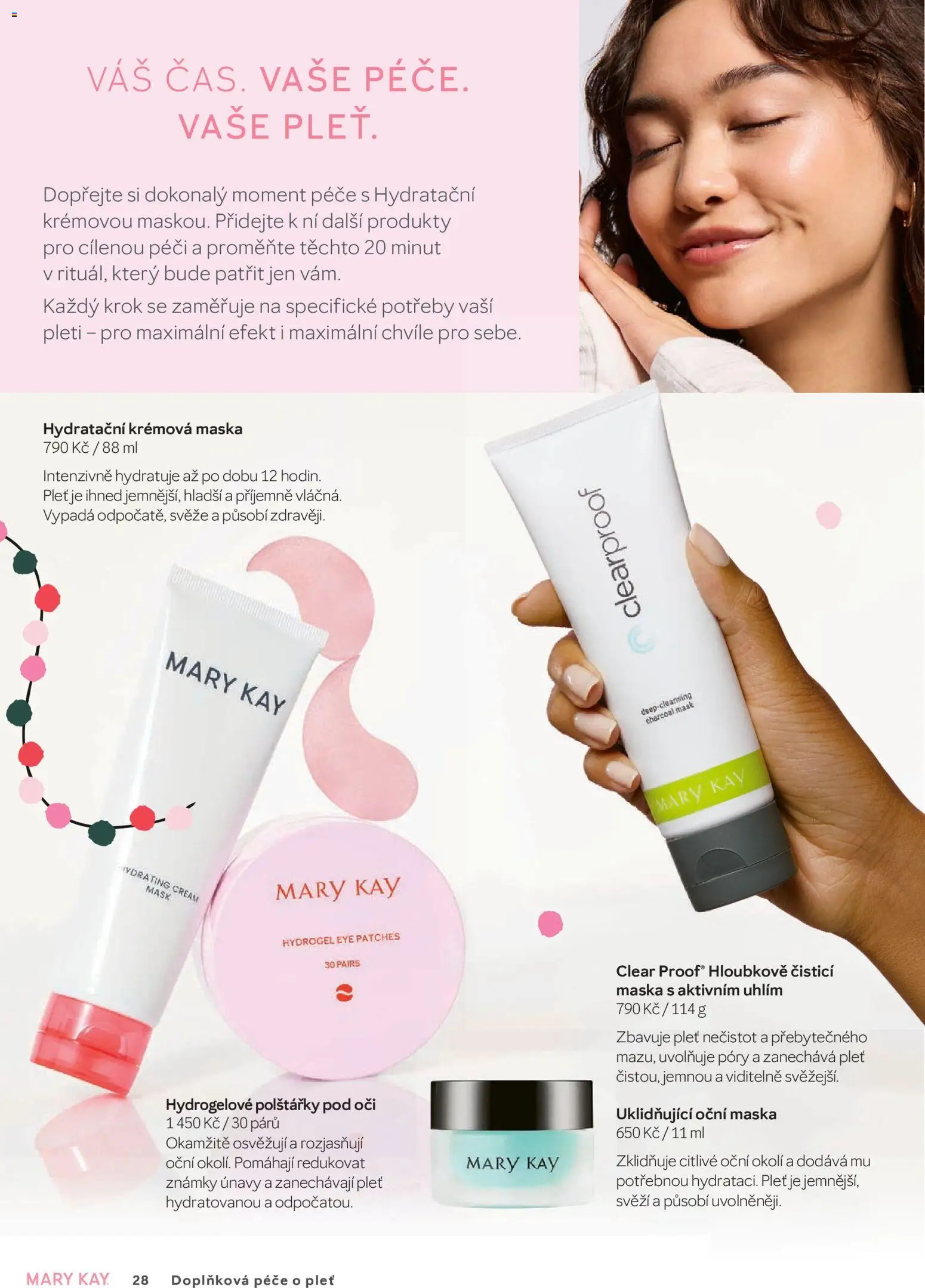 Mary Kay kniha o kráse Leták in Česko