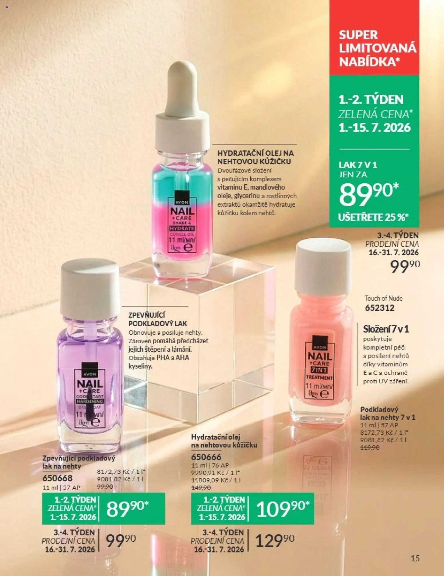 Avon Katalog 07/2026 od 01.07.2026 💥 Nenechte si ujít TOP nabídky! ⭐ | Česko