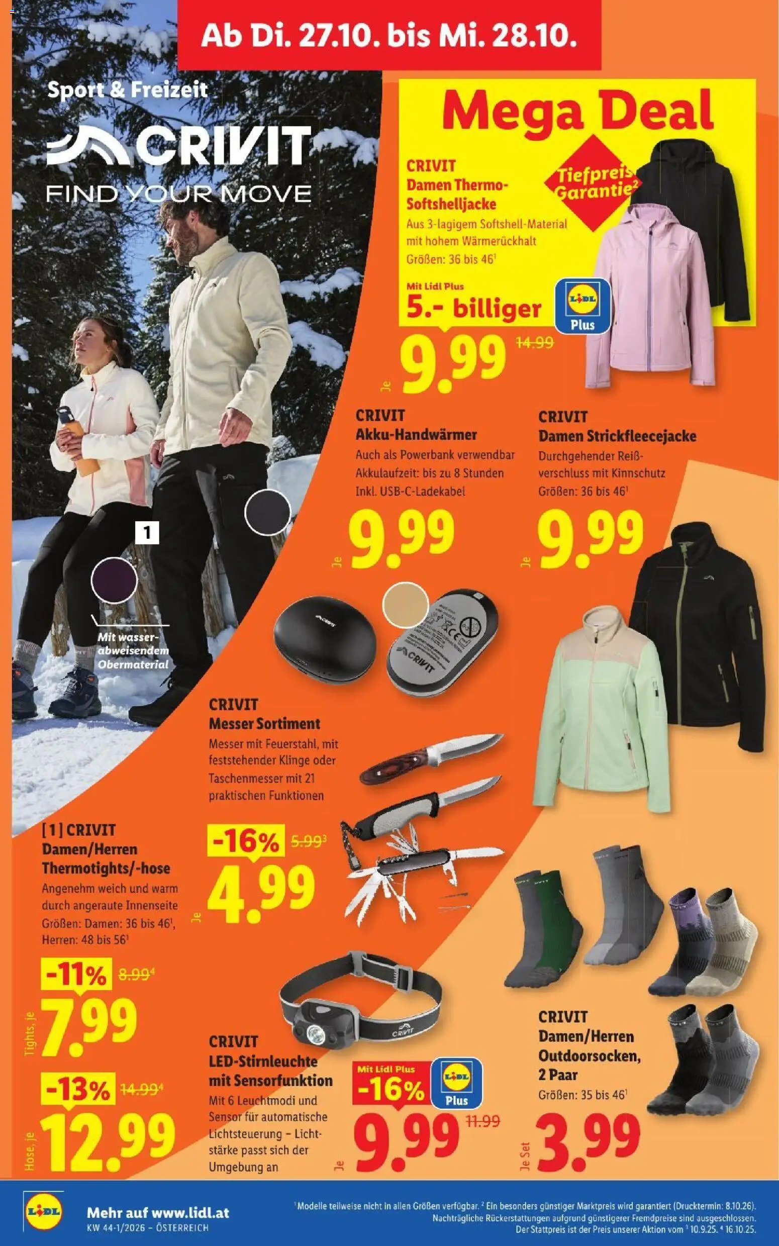 Lidl Flugblatt Flugblatt in Österreich