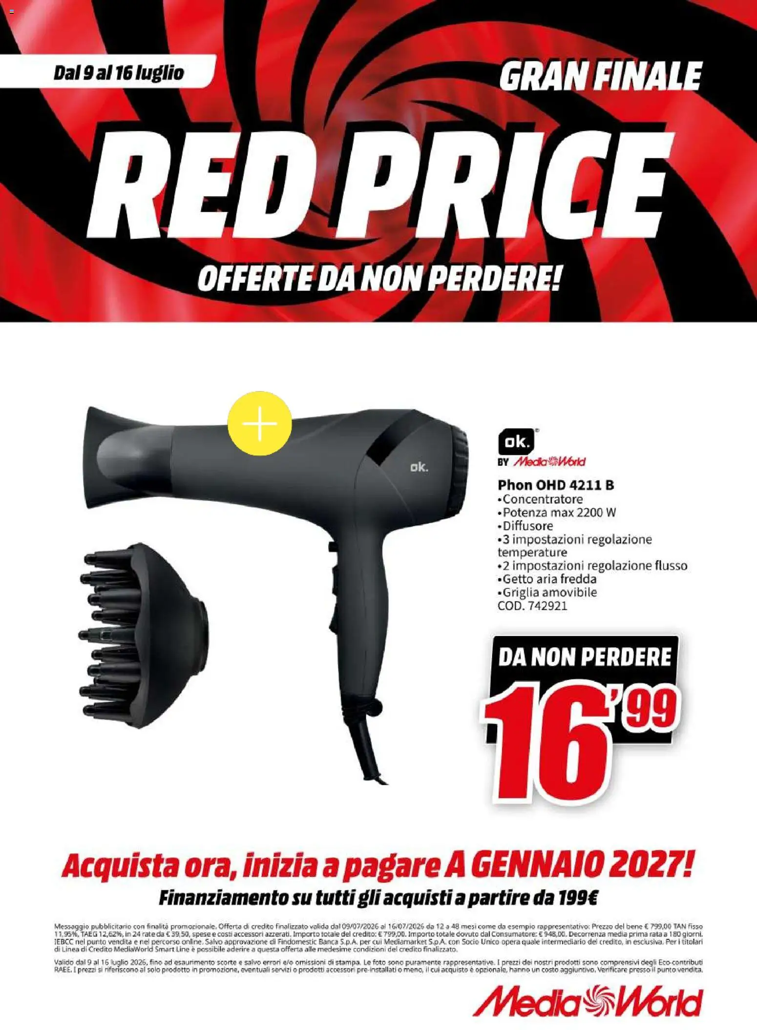 📣 Volantino Media World dal 📅 09/07/2026 - Scopri le offerte ora!🔥 | Italy