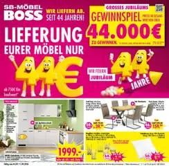 SB Möbel Boss SB Möbel Boss Prospekt