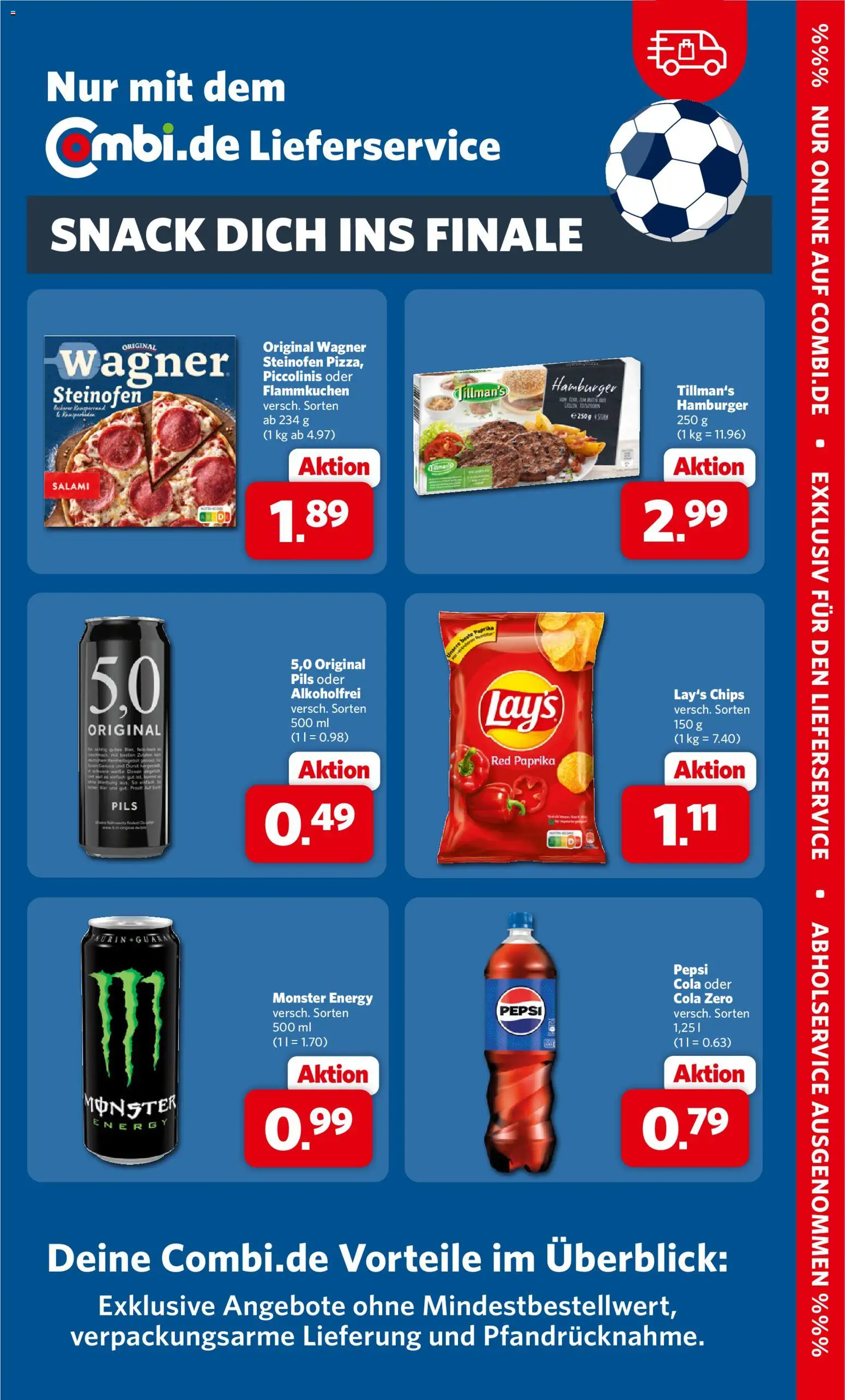 Combi Prospekt | 13.07.2026 | Wie erhält man einen begrenzten Rabatt? | Deutschland