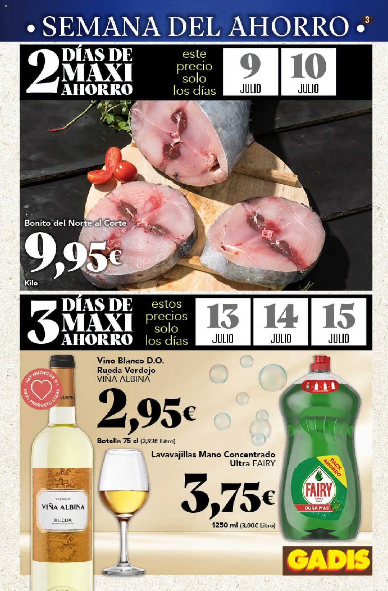 Gadis folleto desde 09/07/2026 | ¿Cómo obtener un descuento limitado? ¡Ahorra hoy mismo! | España