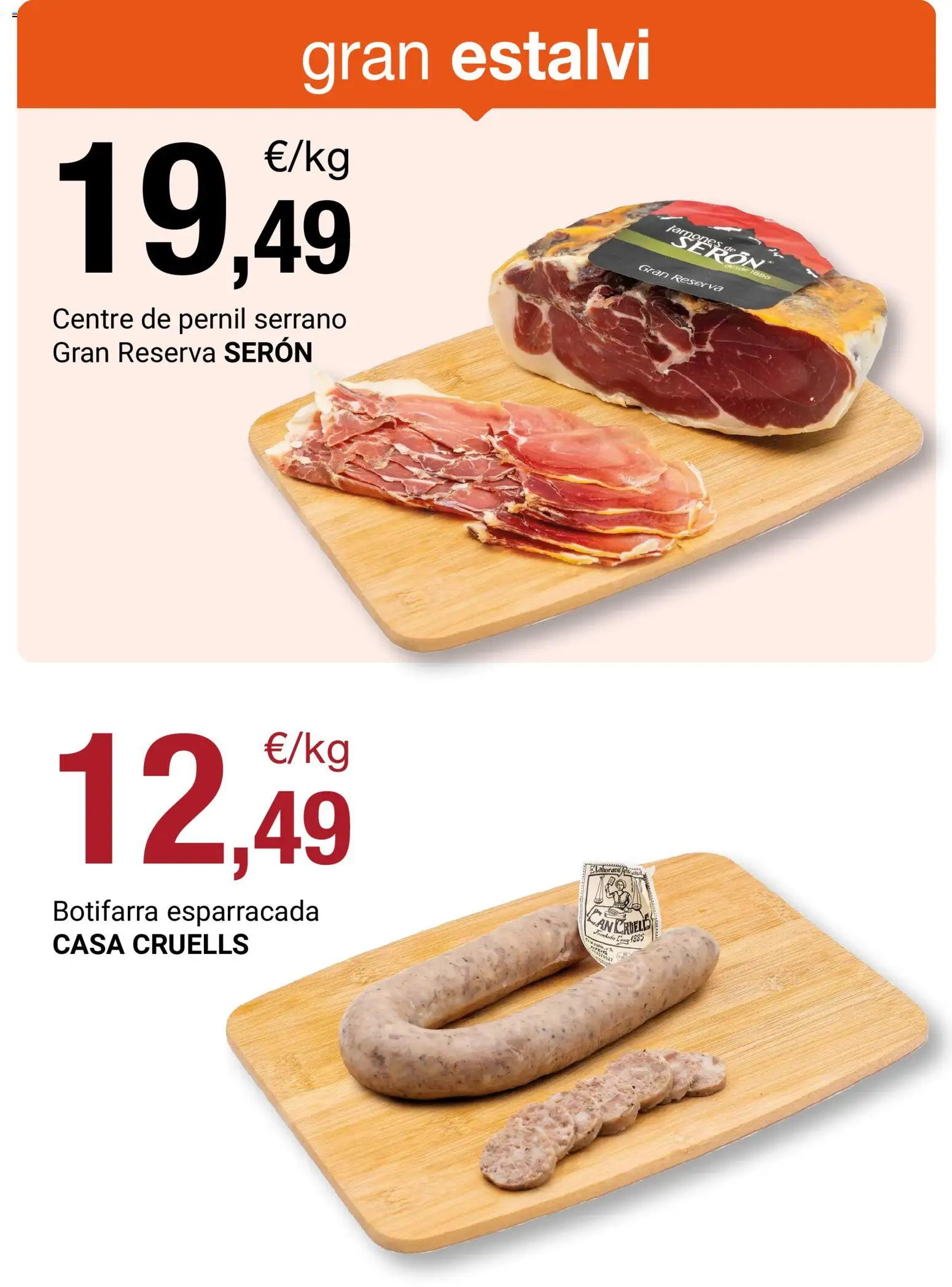 Bonpreu folleto Folleto in España