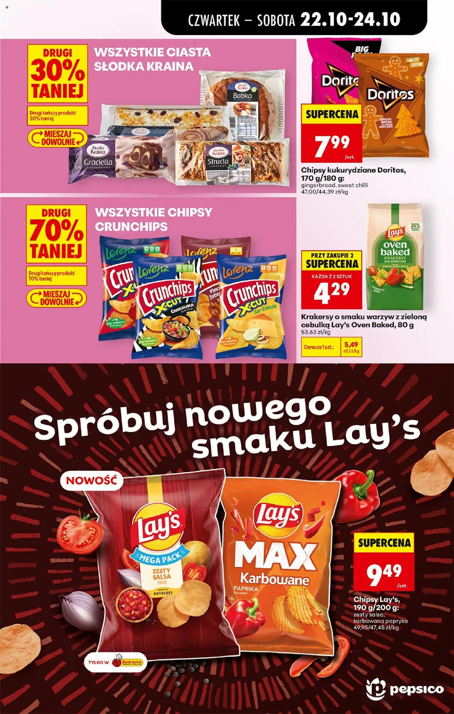 Biedronka gazetka od poniedziałku Gazetka in Polska