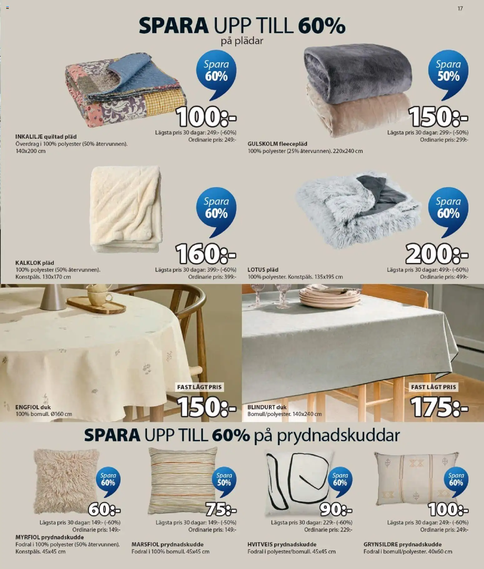 Nuvarande JYSK erbjudanden från 📣 29/06/2026 - 26/07/2026 📣 | Sverige