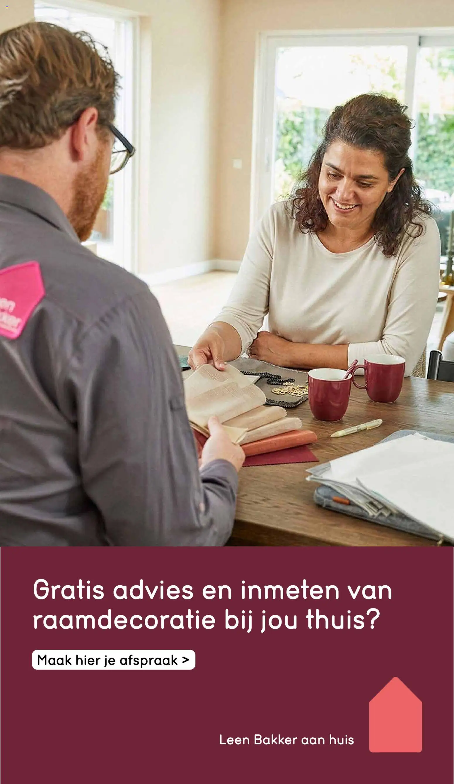 Leen Bakker folder Folder in Nederland