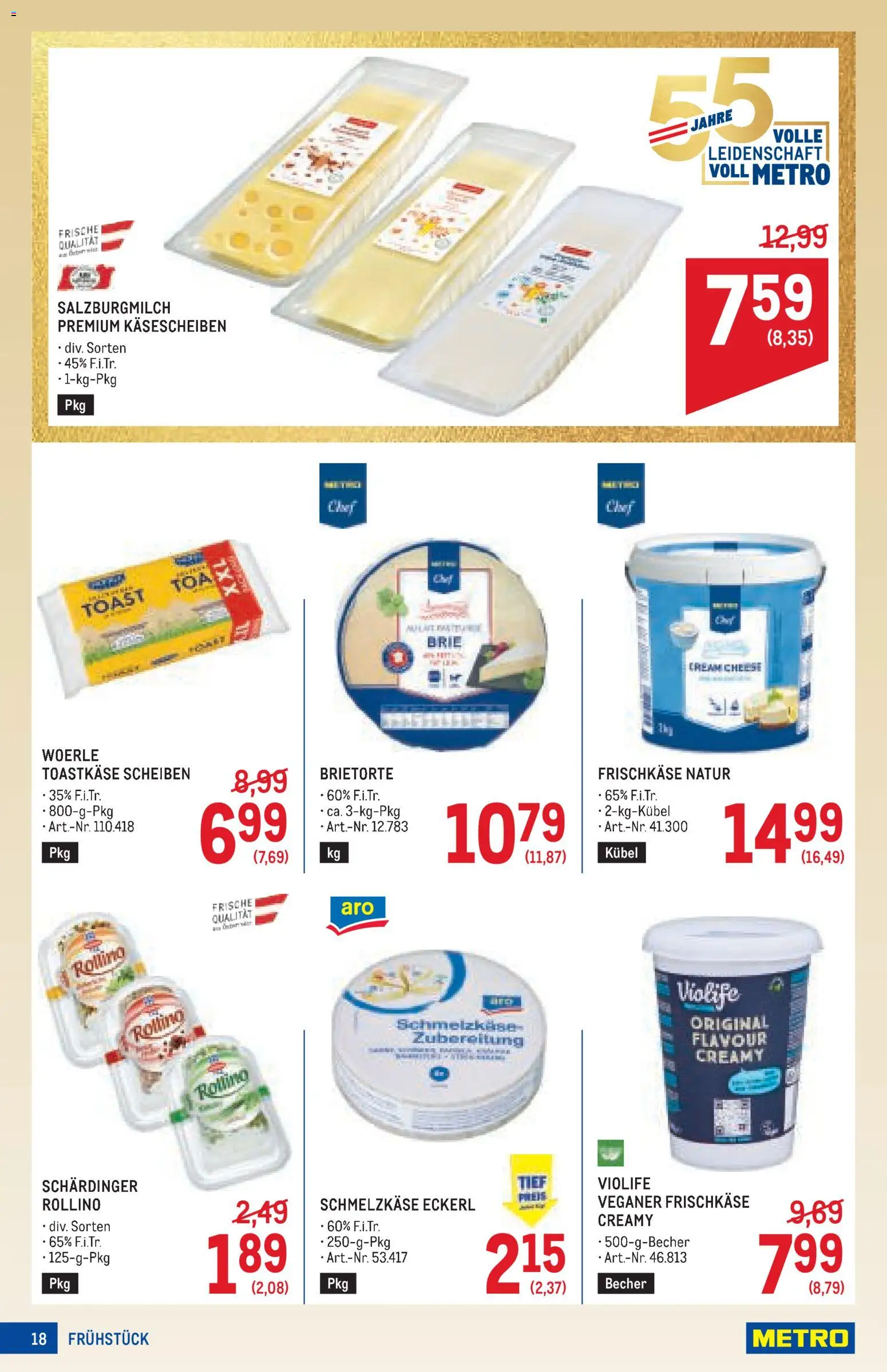 Metro angebote Profi Flugblatt in Österreich