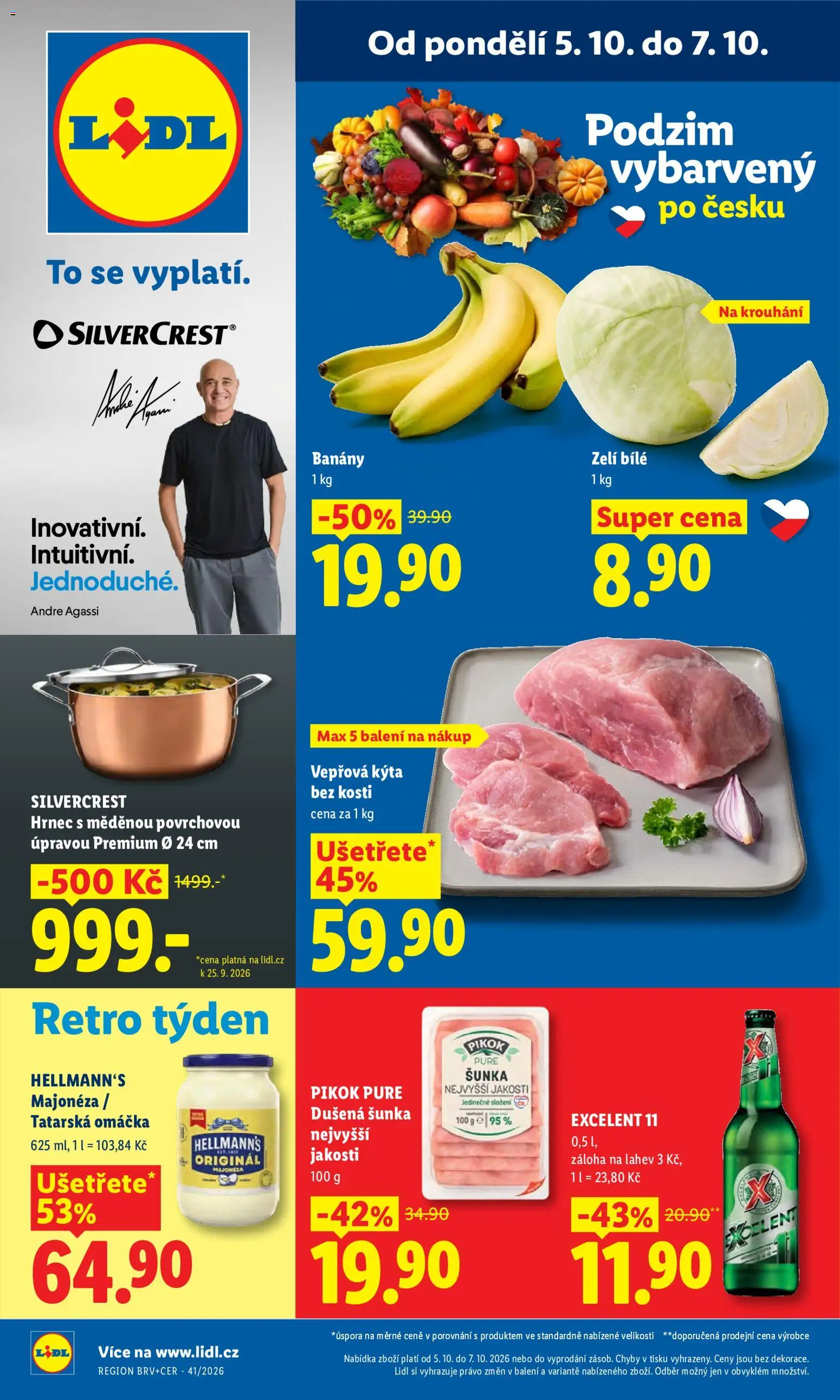 Lidl leták Leták in Česko