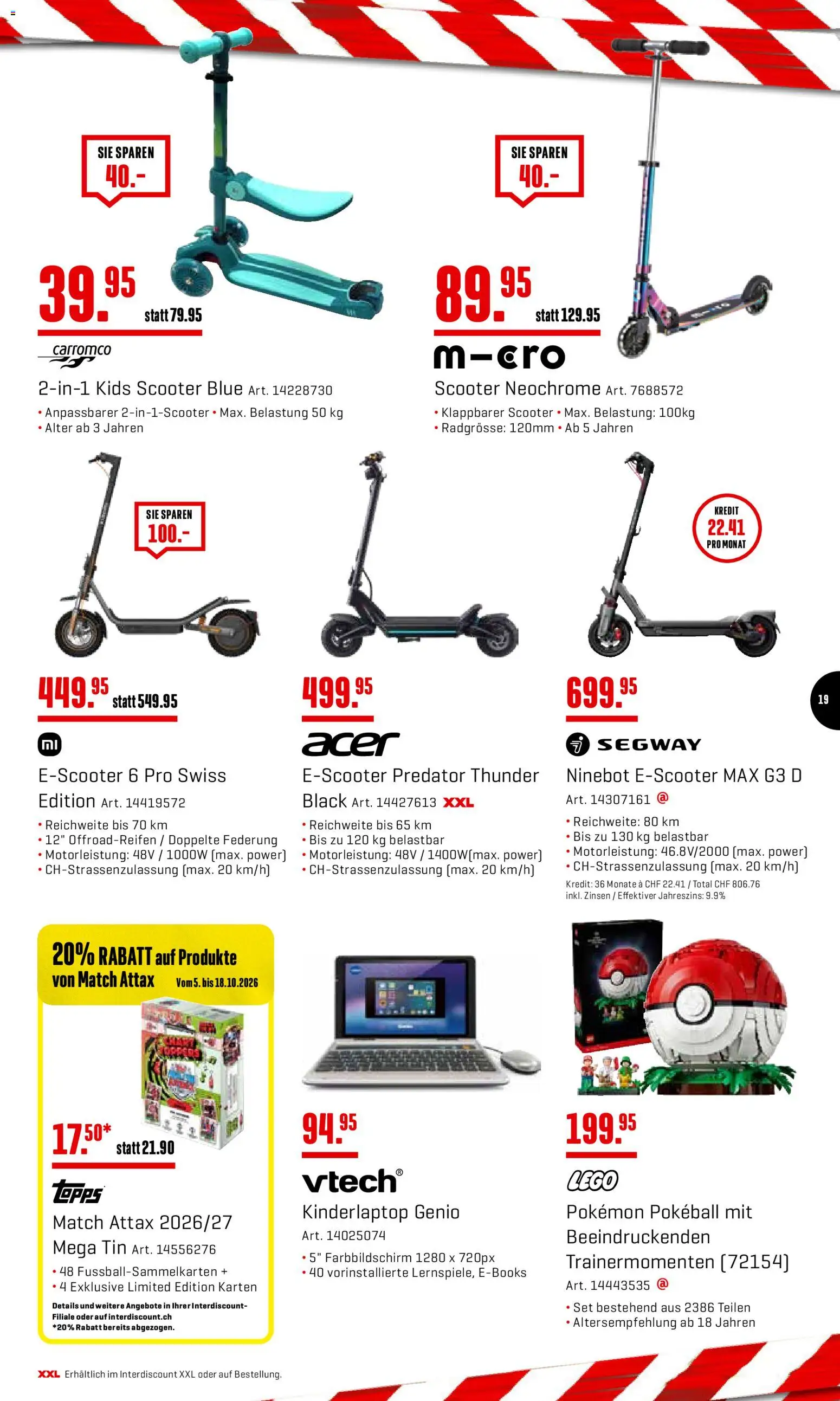 Interdiscount aktionen Prospekt in Schweiz