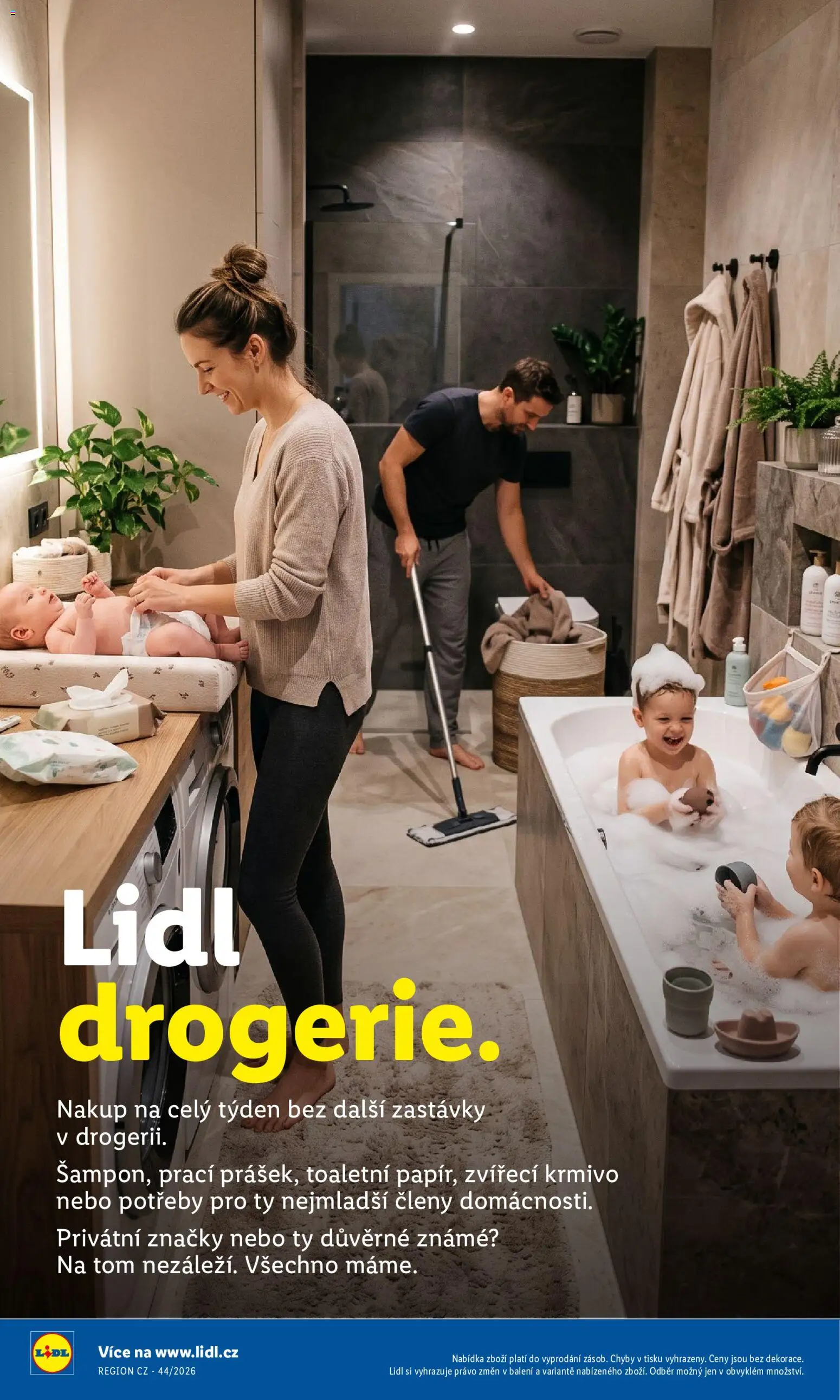 Lidl leták Leták in Česko