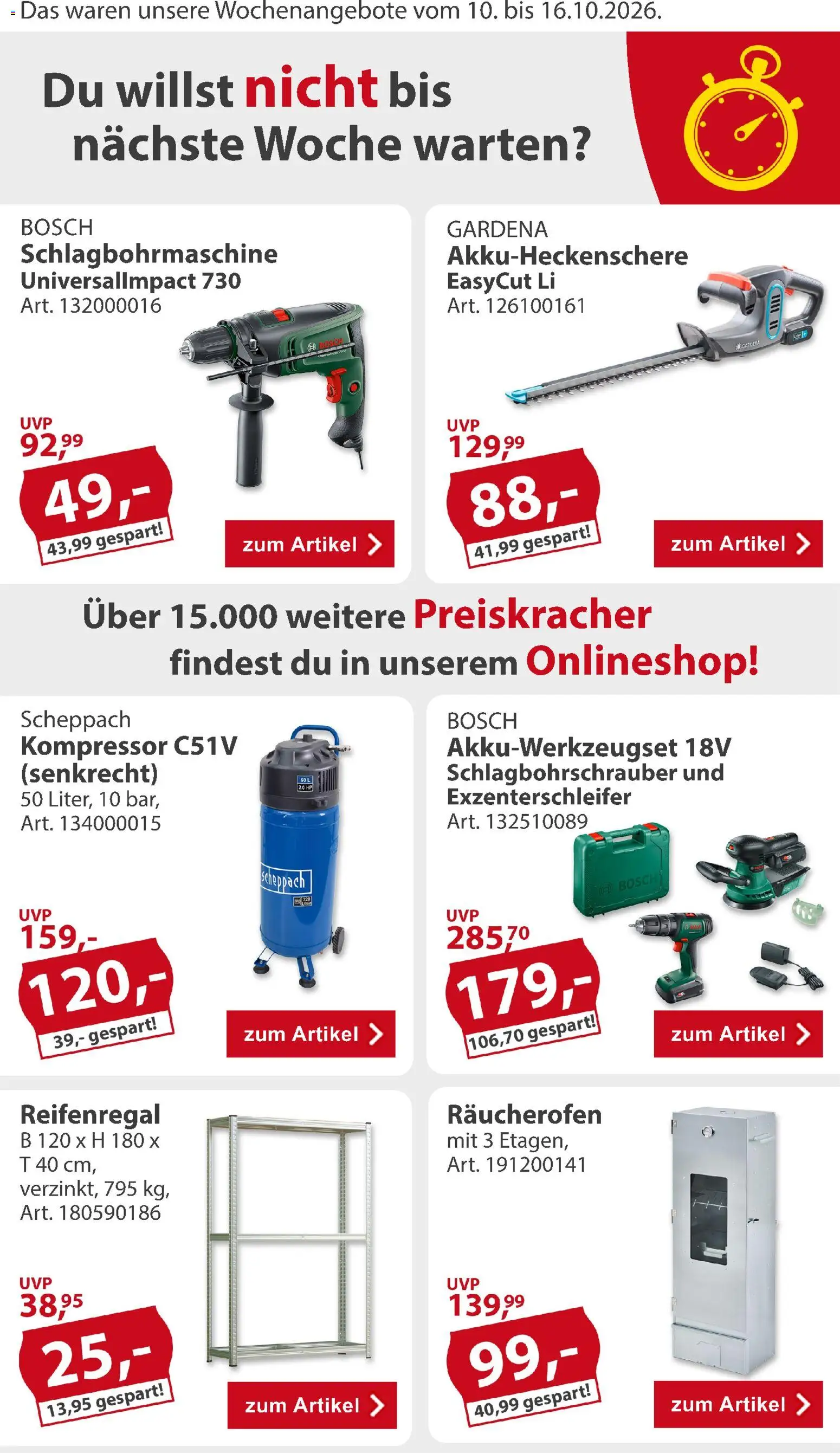 Sonderpreis Baumarkt Prospekt Prospekt in Deutschland