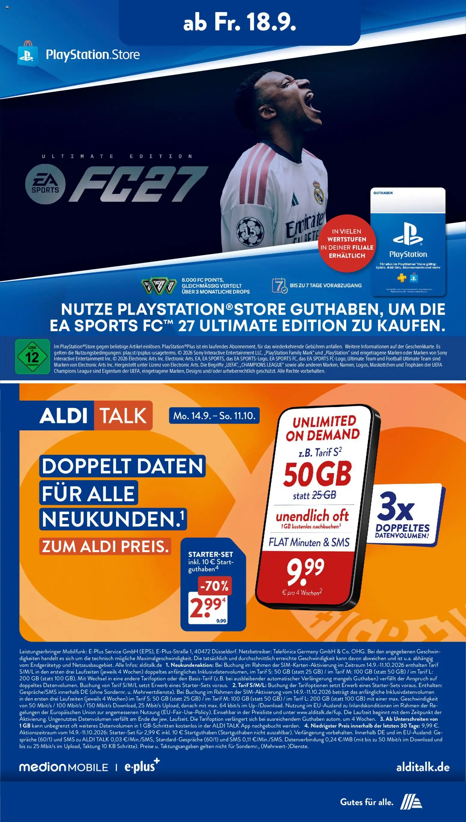 Aldi Süd Prospekt Prospekt in Deutschland