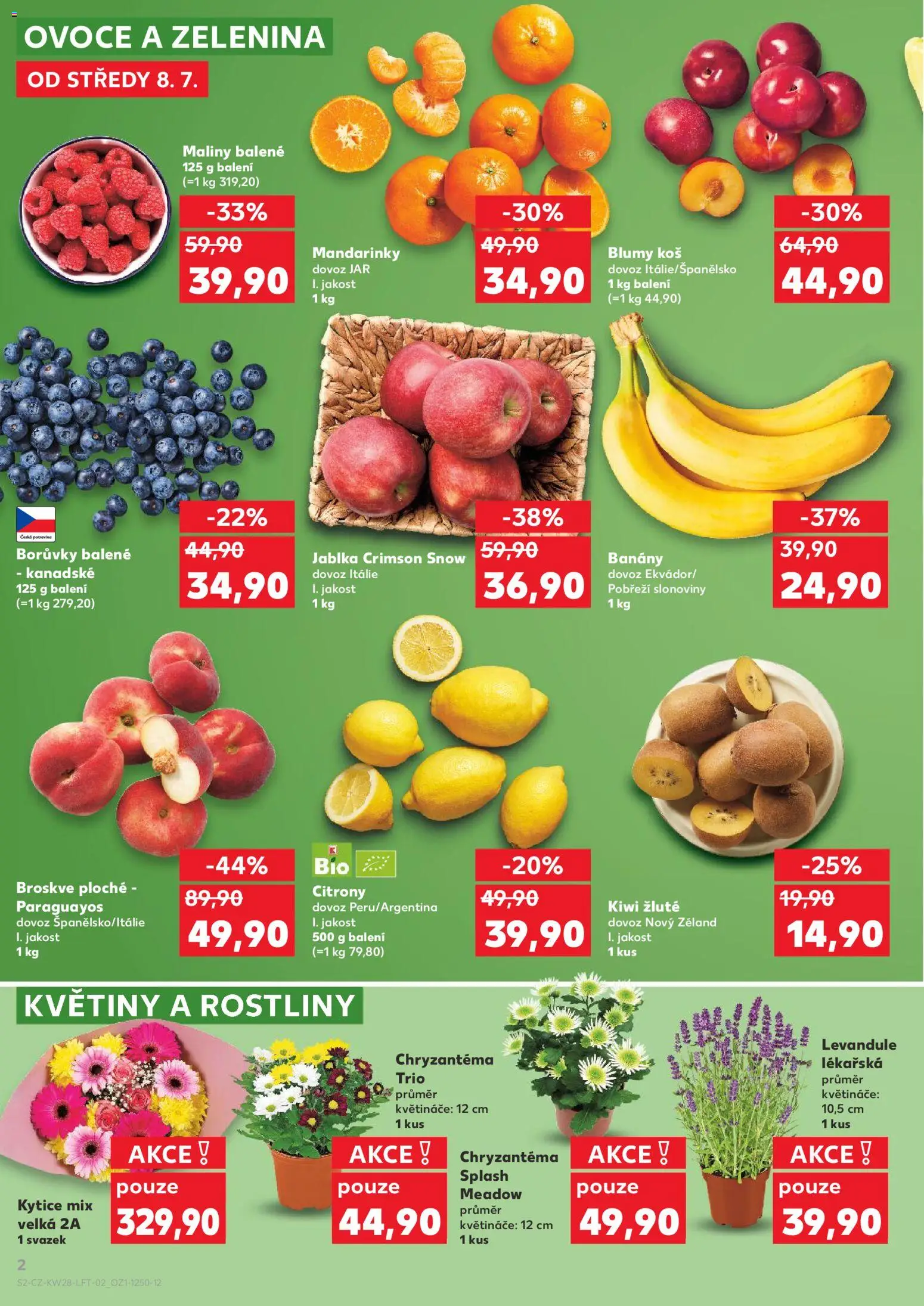 Kaufland leták od 08.07.2026 💥 Nenechte si ujít TOP nabídky! ⭐ | Česko