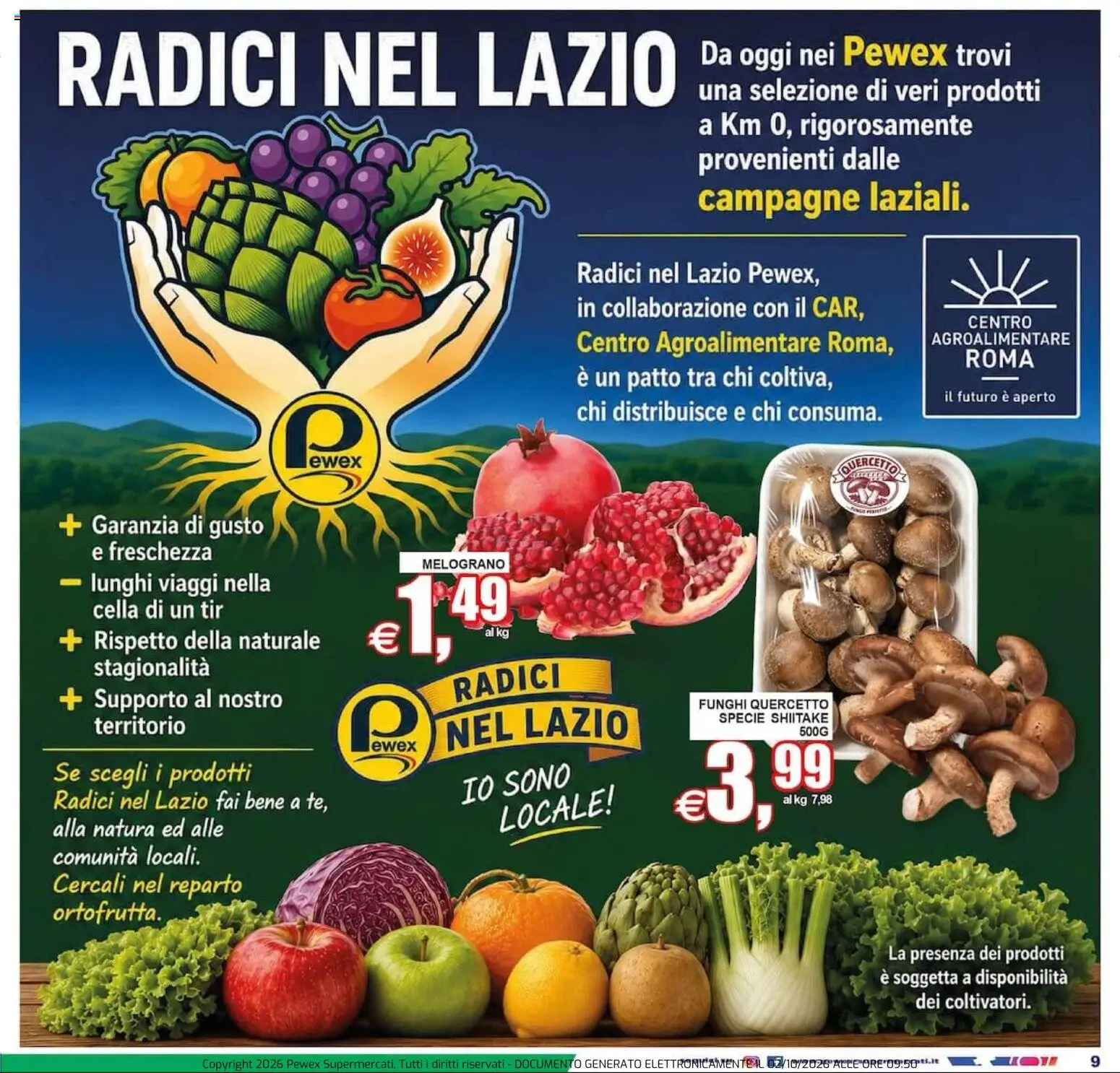 Pewex volantino Volantino in Italy