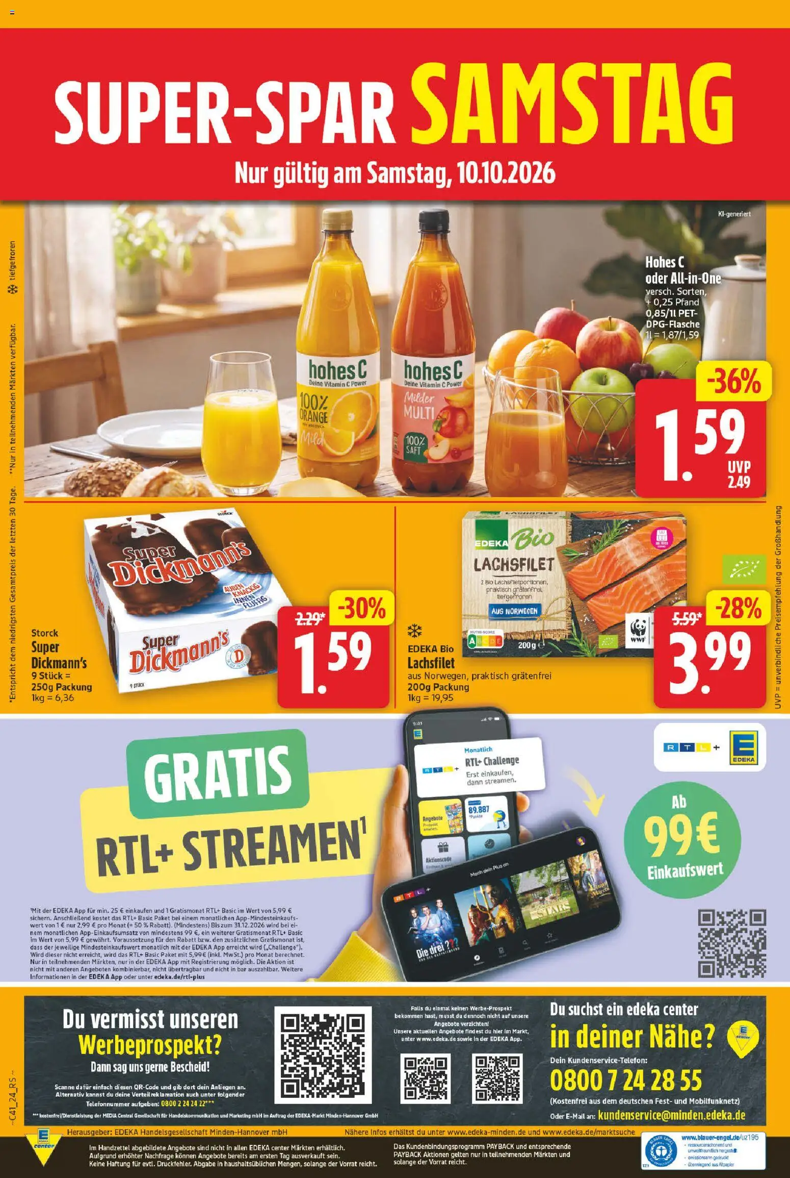 E center Prospekt Prospekt in Deutschland
