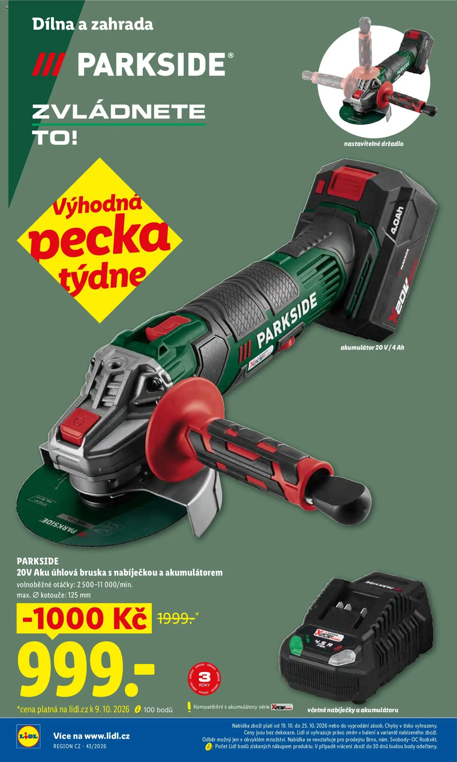 Lidl leták Leták in Česko