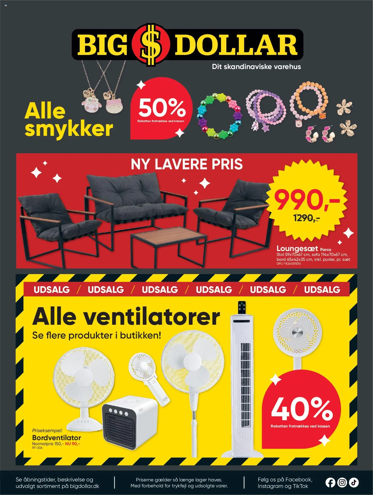 🛍️ Big Dollar - Tillbudsavis fra 03/07/2026 » Se eksklusive tilbud og spar penge i dag! 💰 | Danmark