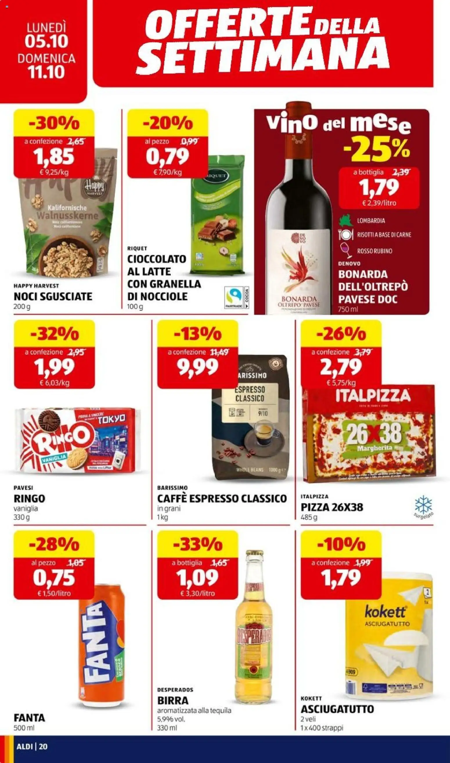Aldi volantino Volantino in Italy