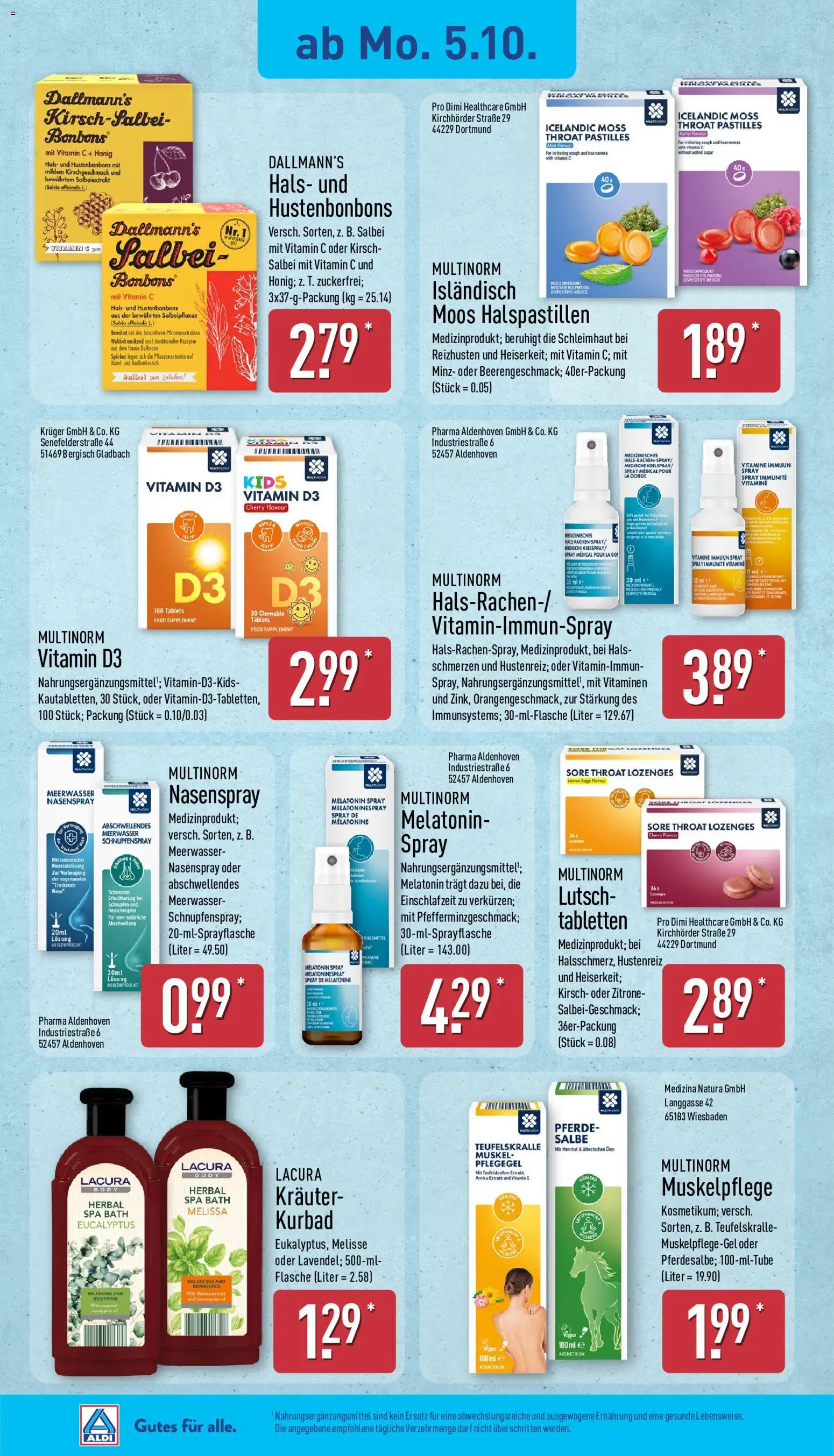 Aldi Prospekt Prospekt in Deutschland