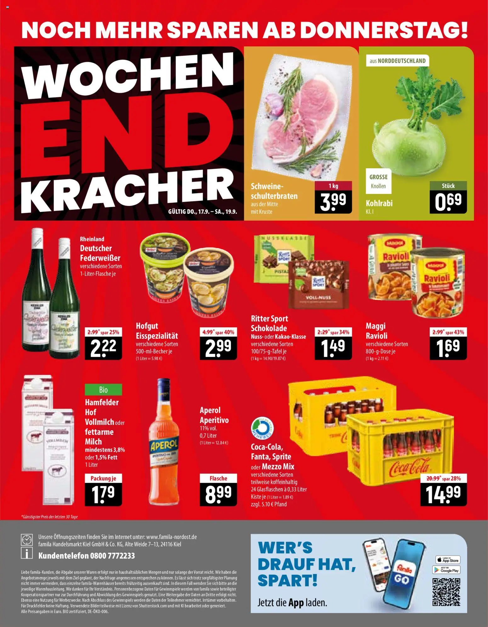 Famila Prospekt Prospekt in Deutschland