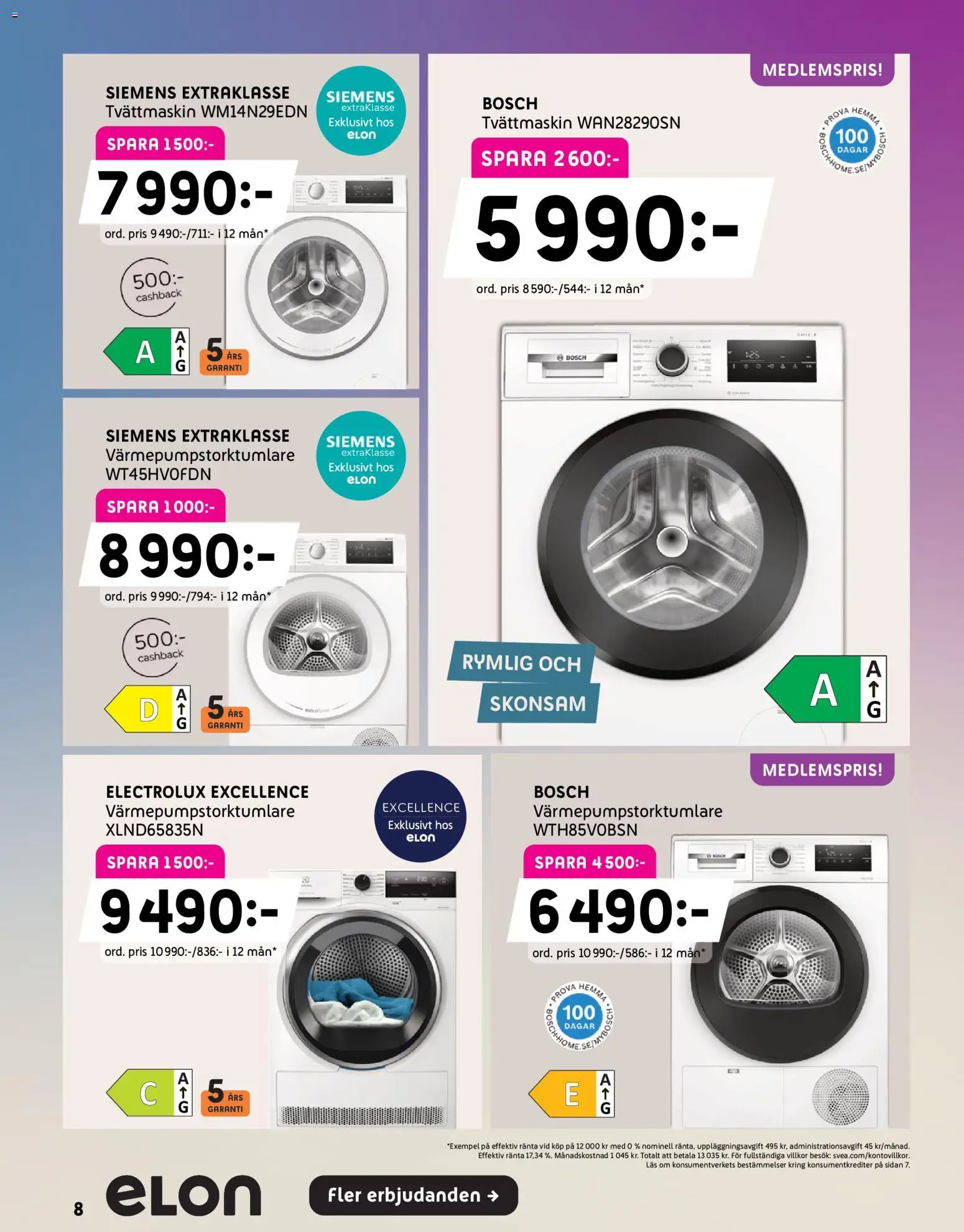 Elon erbjudanden Reklamblad in Sverige