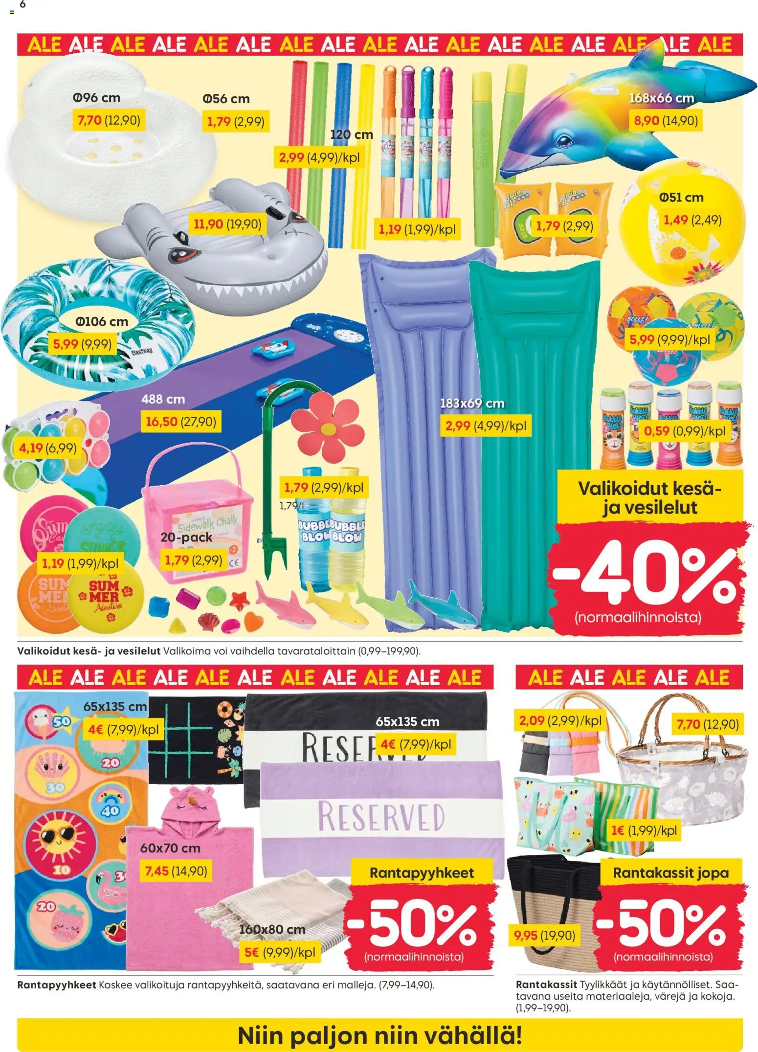 🛍️ Rusta tarjoukset alkaen 06/07/2026 » Katso huipputarjoukset ja säästä jo tänään! 💰 | Suomi