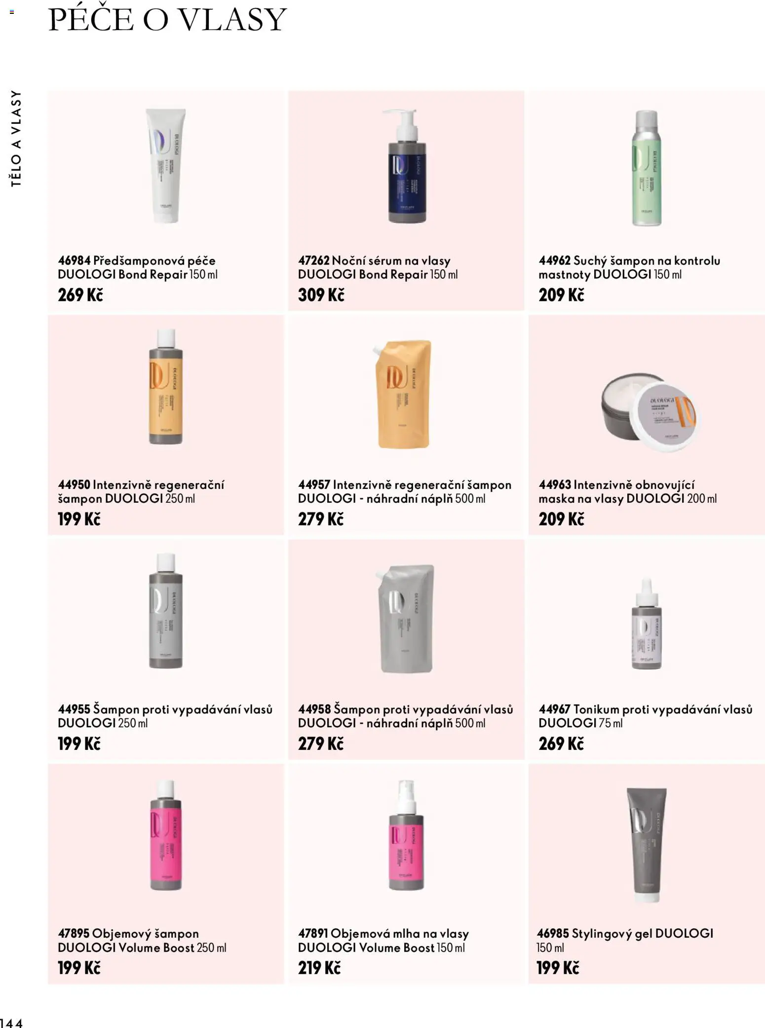 Oriflame katalog Novage+ Proceuticals Leták in Česko