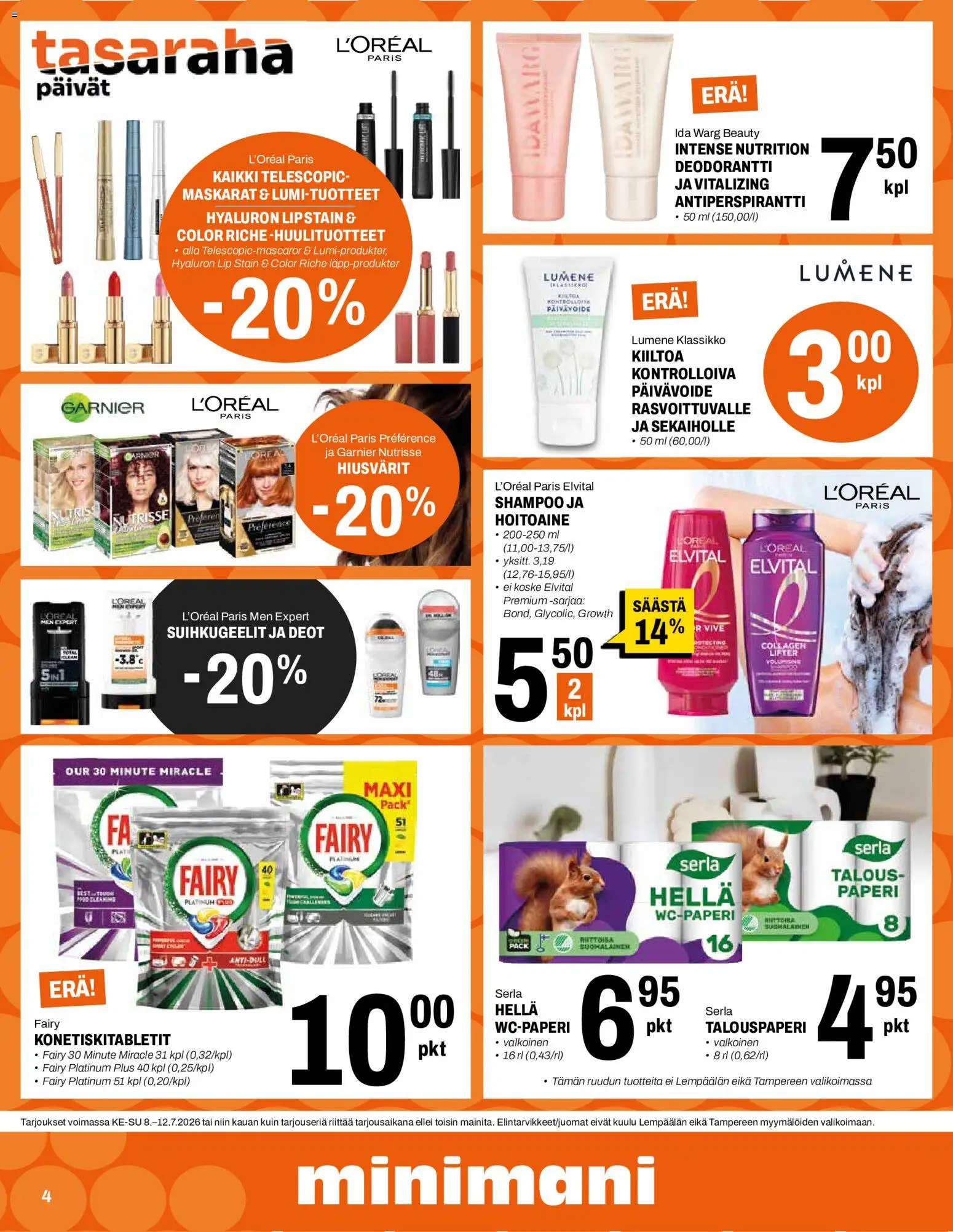 🛍️ Minimani tarjoukset alkaen 08/07/2026 » Katso huipputarjoukset ja säästä jo tänään! 💰 | Suomi
