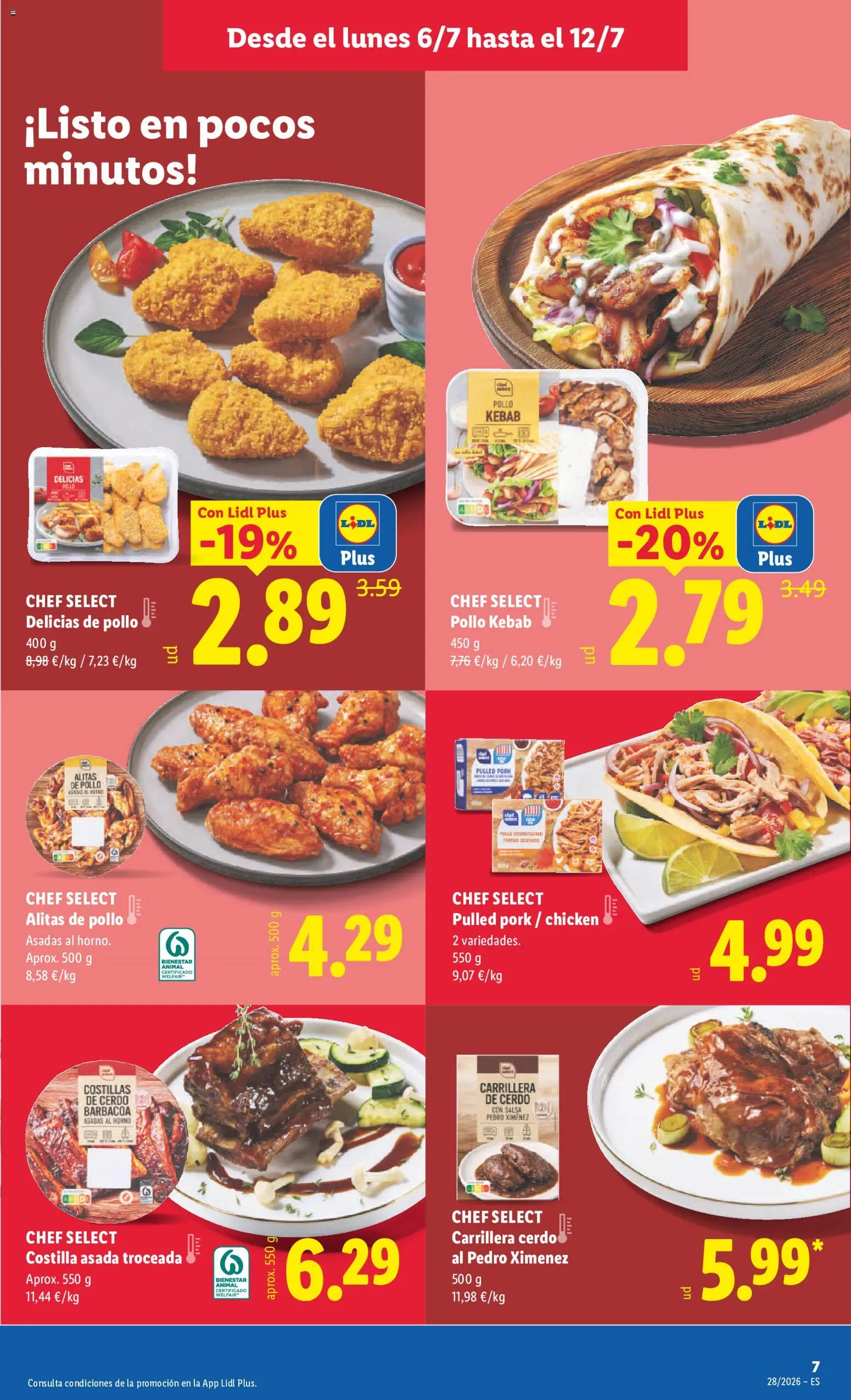 Lidl folleto desde 06/07/2026 | ¿Cómo obtener un descuento limitado? ¡Ahorra hoy mismo! | España