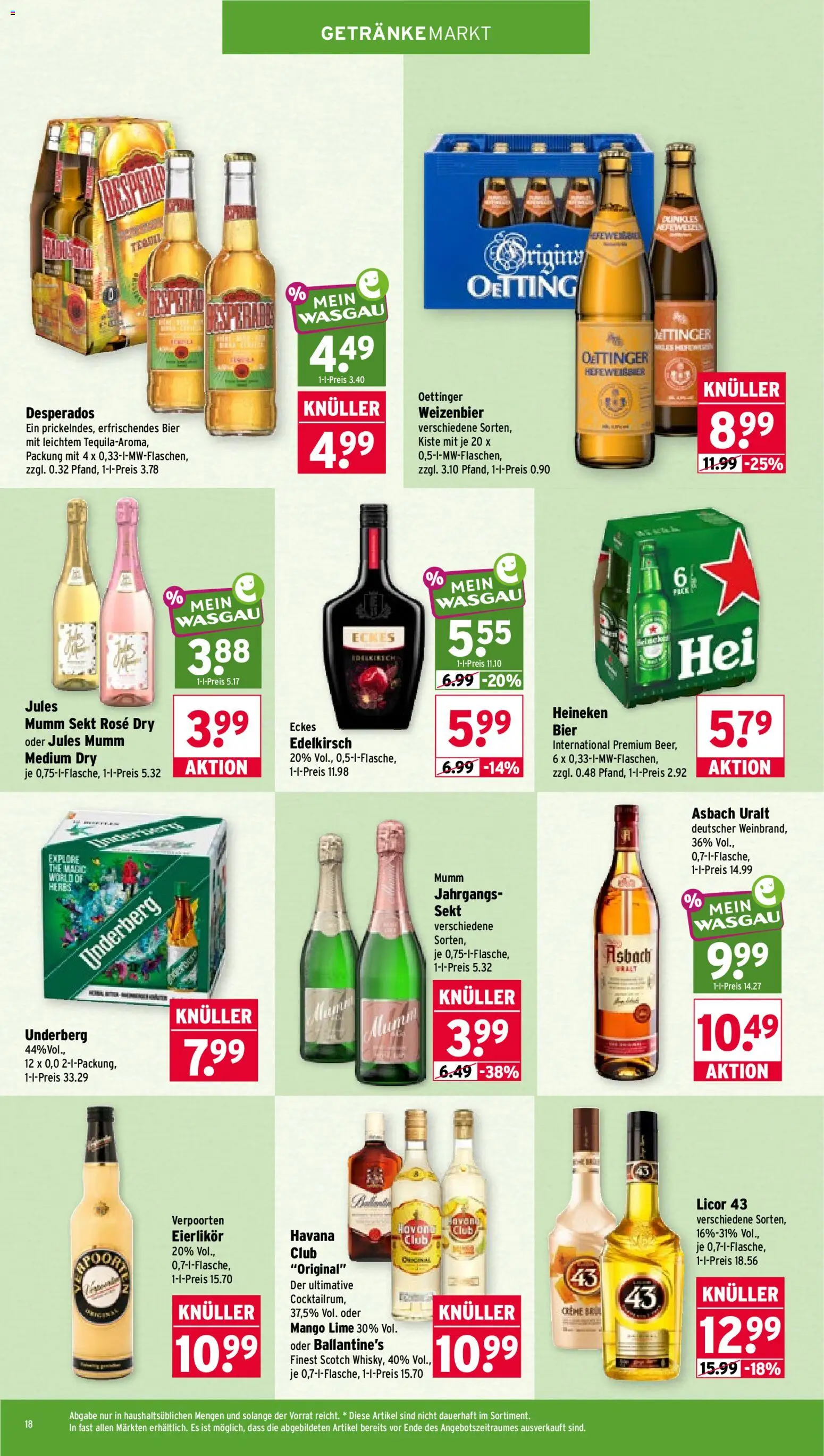 Wasgau Prospekt Prospekt in Deutschland