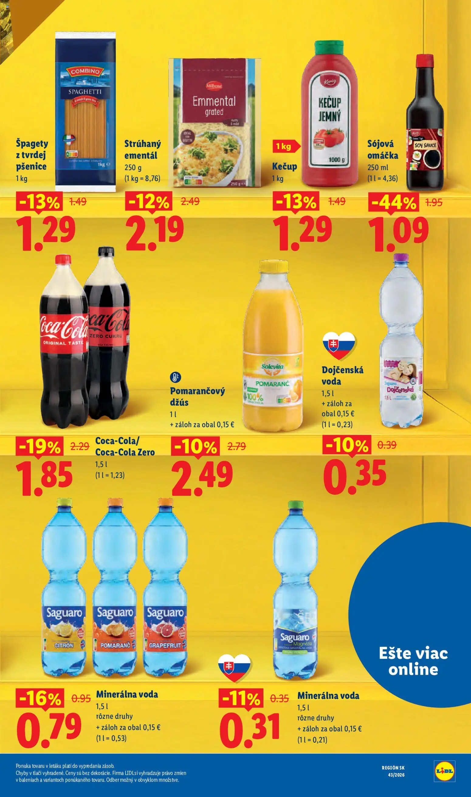 Lidl leták Leták in Slovensko