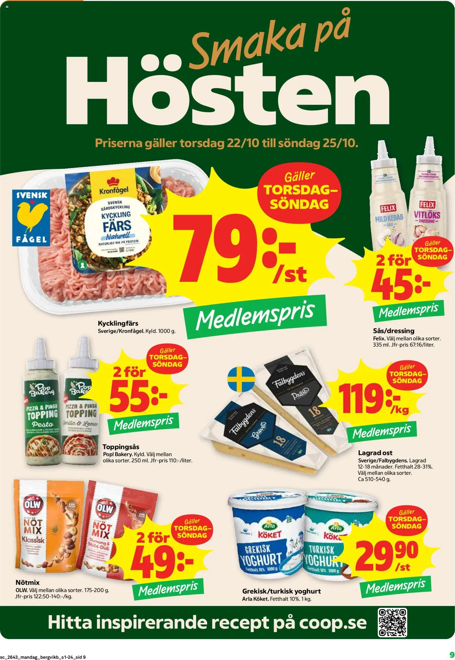 Stora Coop erbjudanden Reklamblad in Sverige