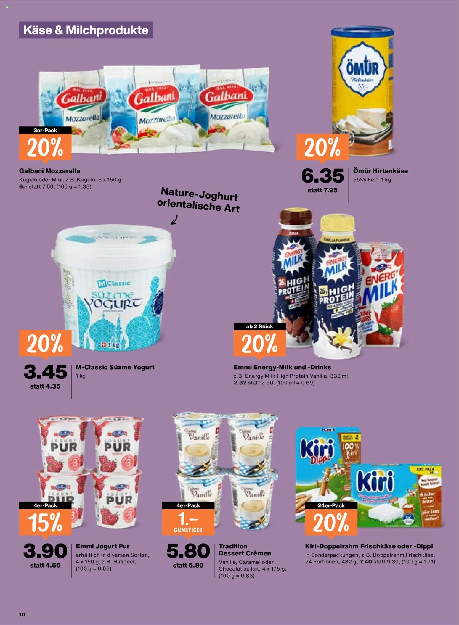 Migros aktionen Prospekt in Schweiz