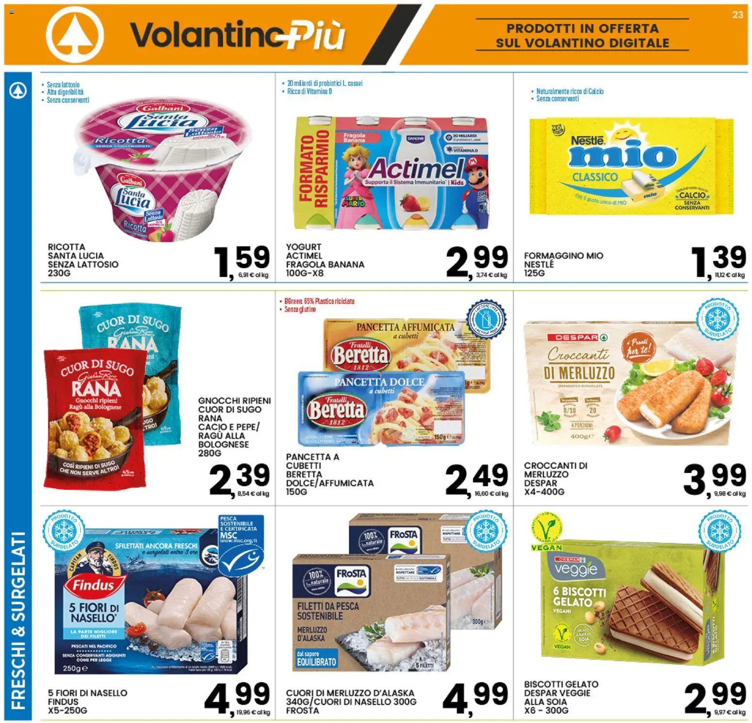 Interspar volantino Volantino in Italy