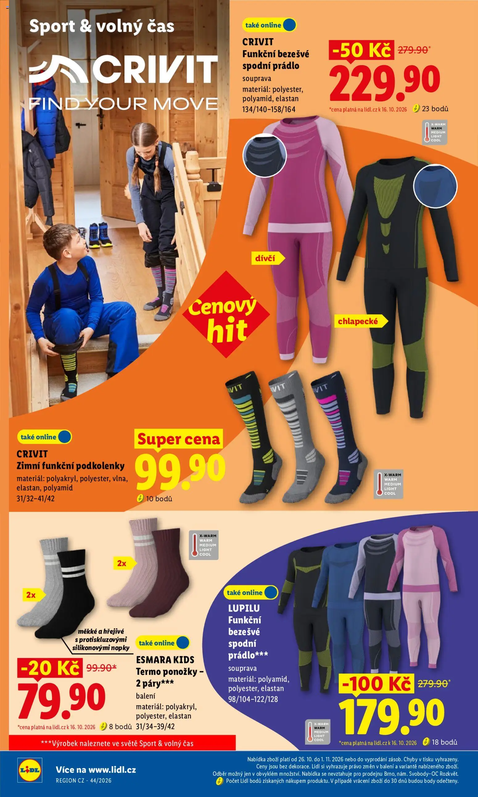 Lidl leták Leták in Česko
