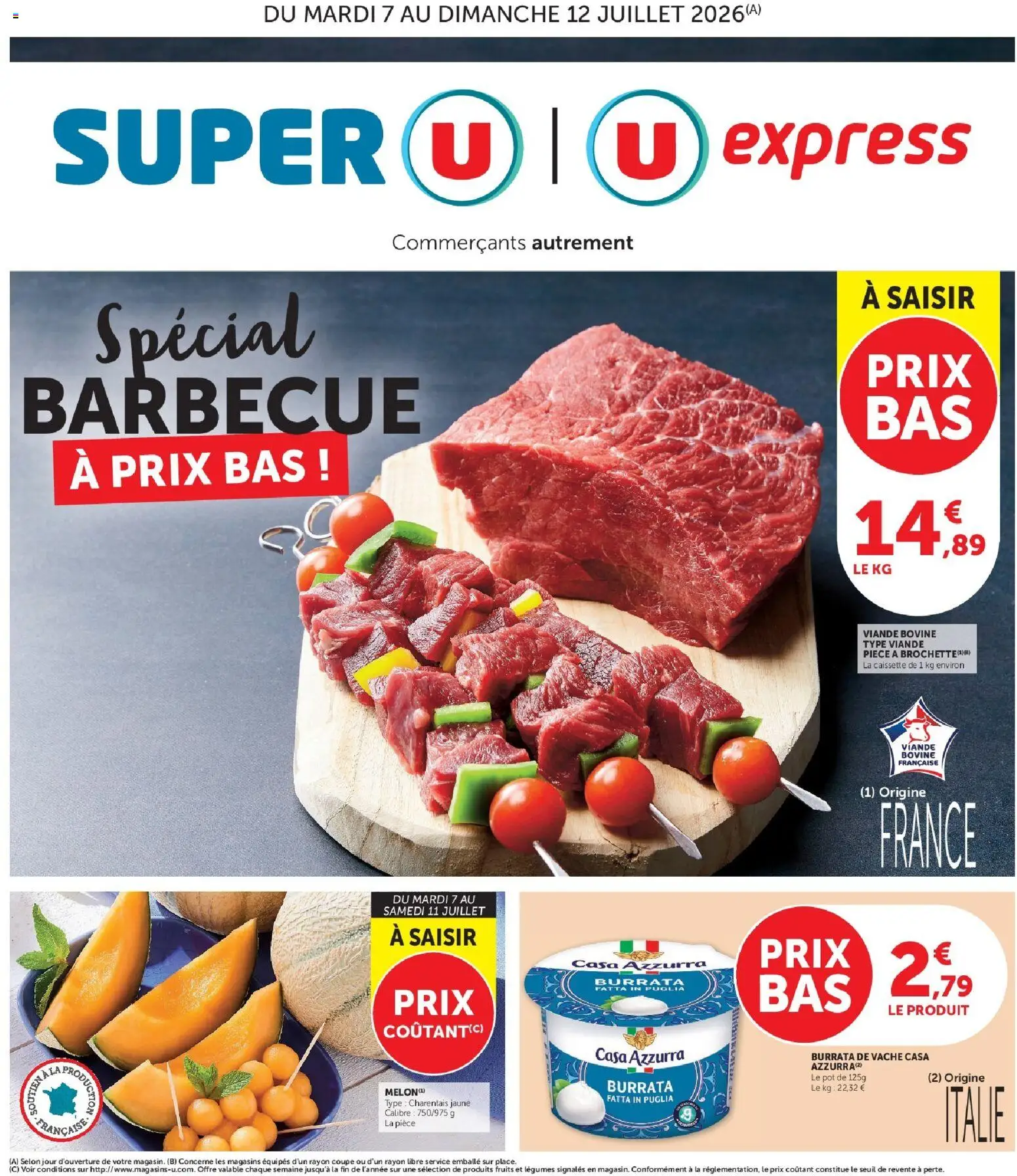 Les promos U Express débarquent le 07/07/2026 ! 🤯💰 | France