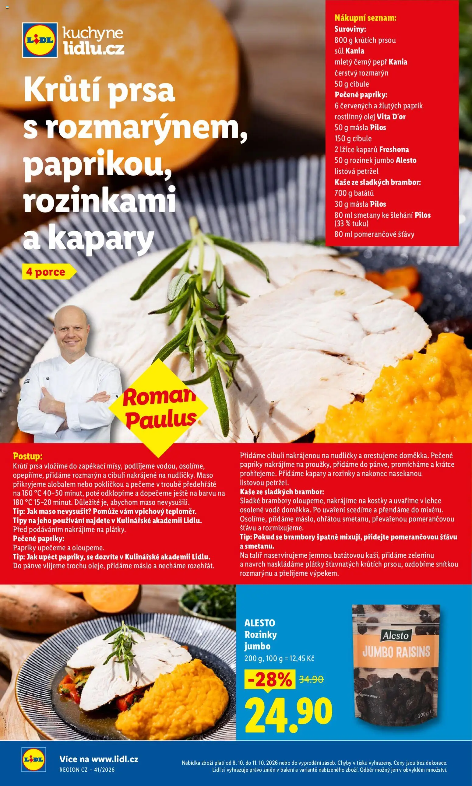Lidl leták Leták in Česko