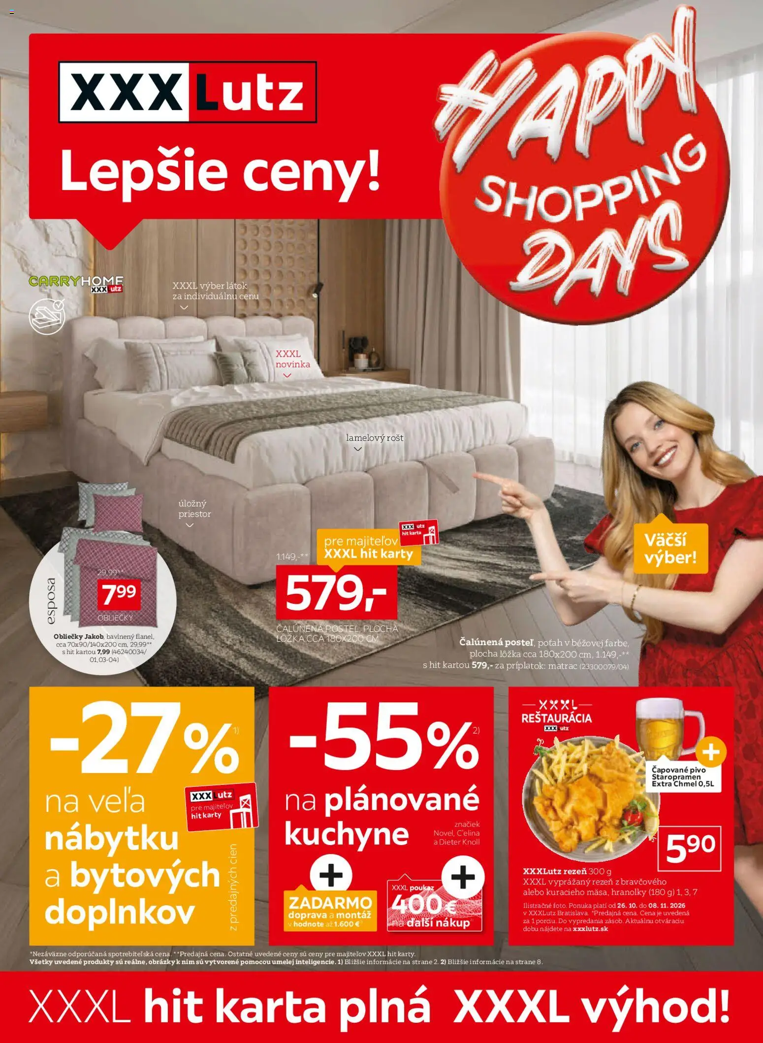 XXXLutz leták Leták in Slovensko