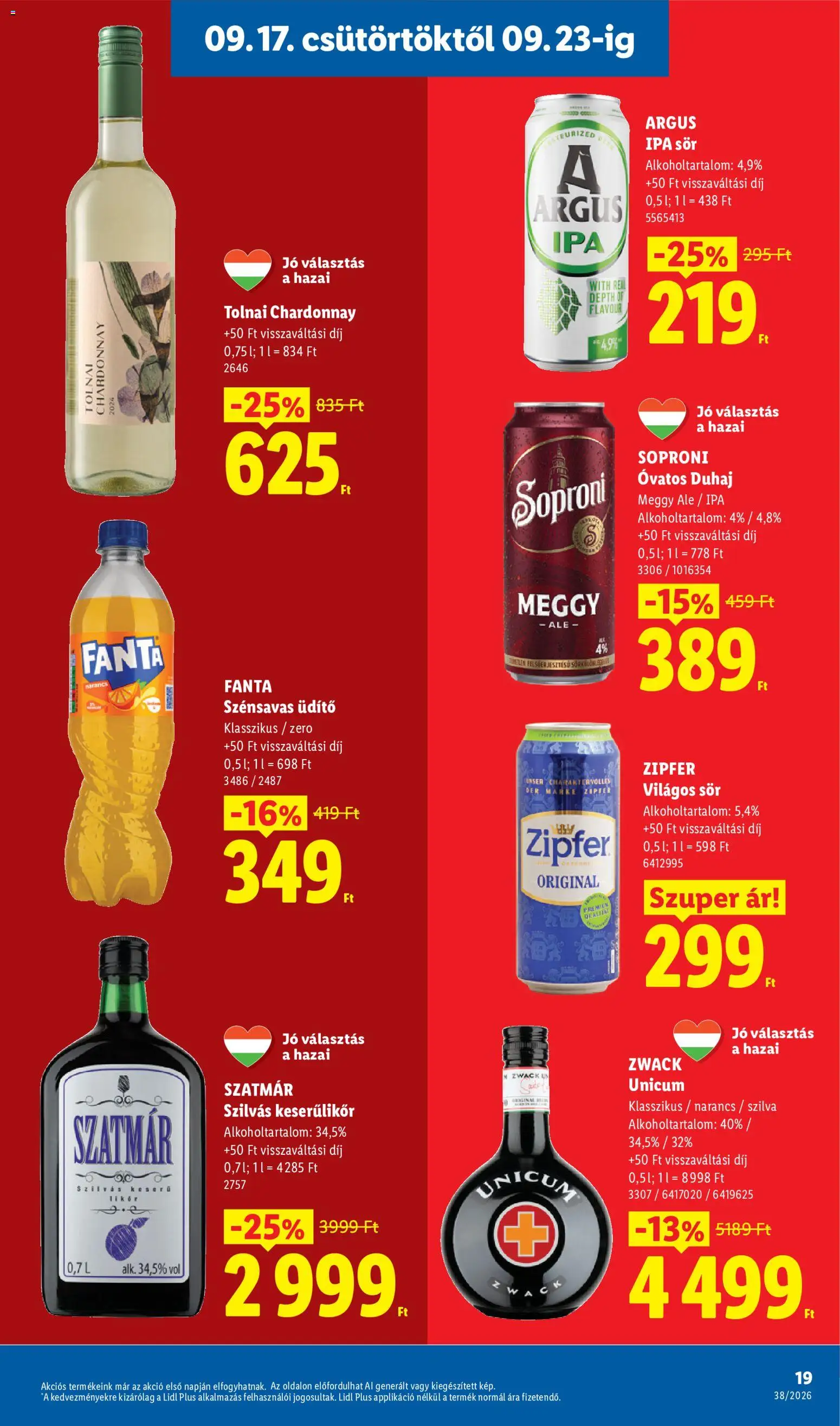 Lidl akciós újság Akciós újság in Magyarország