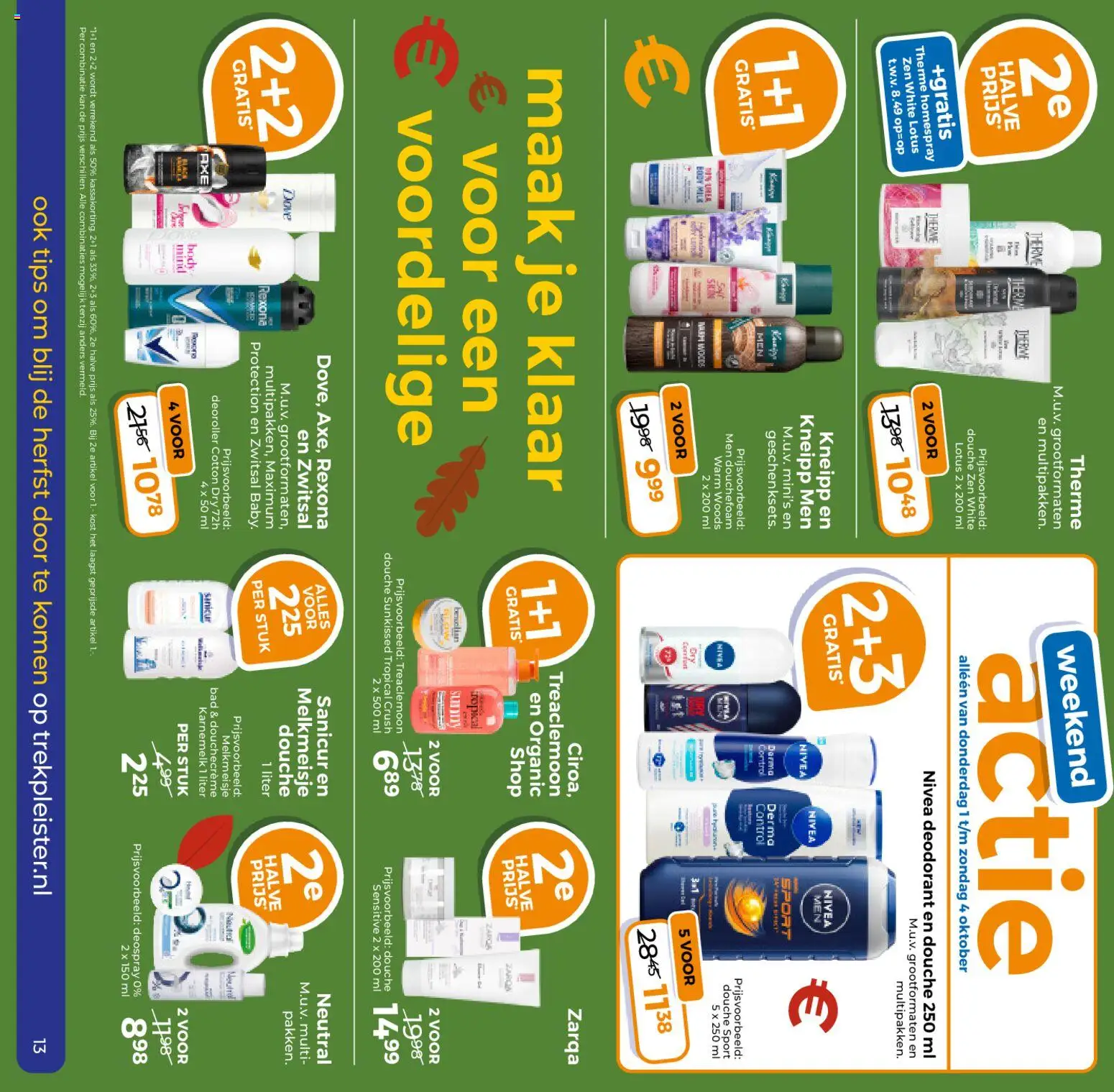 Trekpleister folder Folder in Nederland