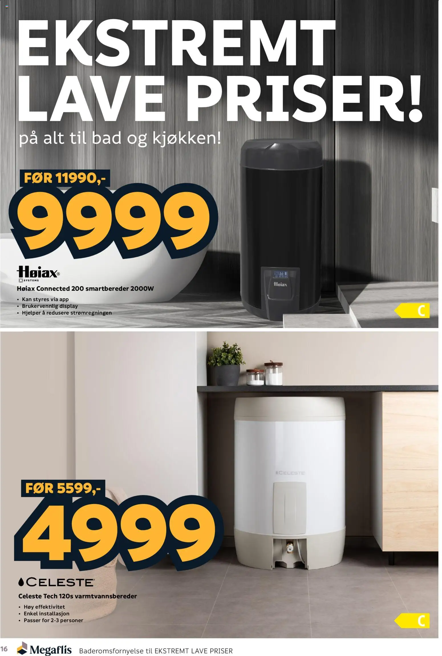 Megaflis kundeavis Kundeavis in Norge
