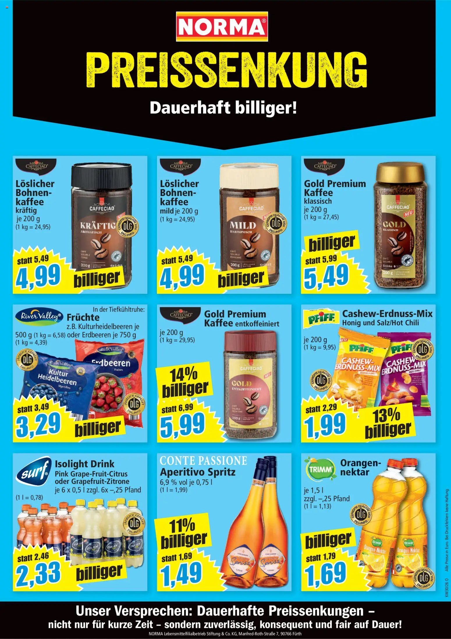 Norma Prospekt Prospekt in Deutschland