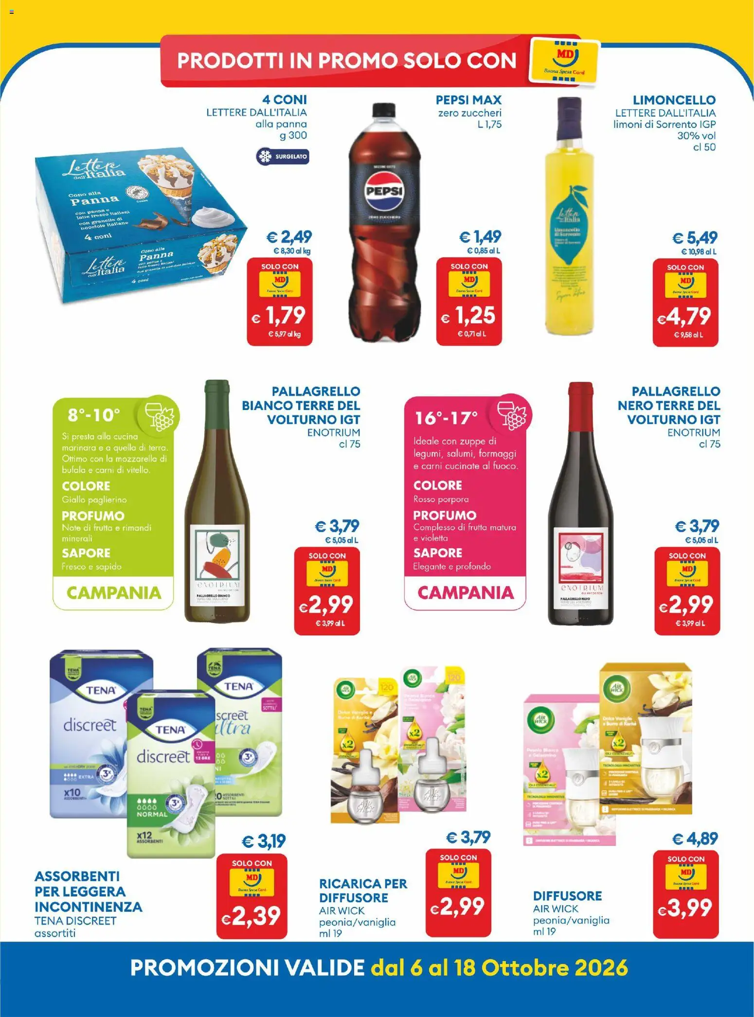 MD Discount volantino Volantino in Italy