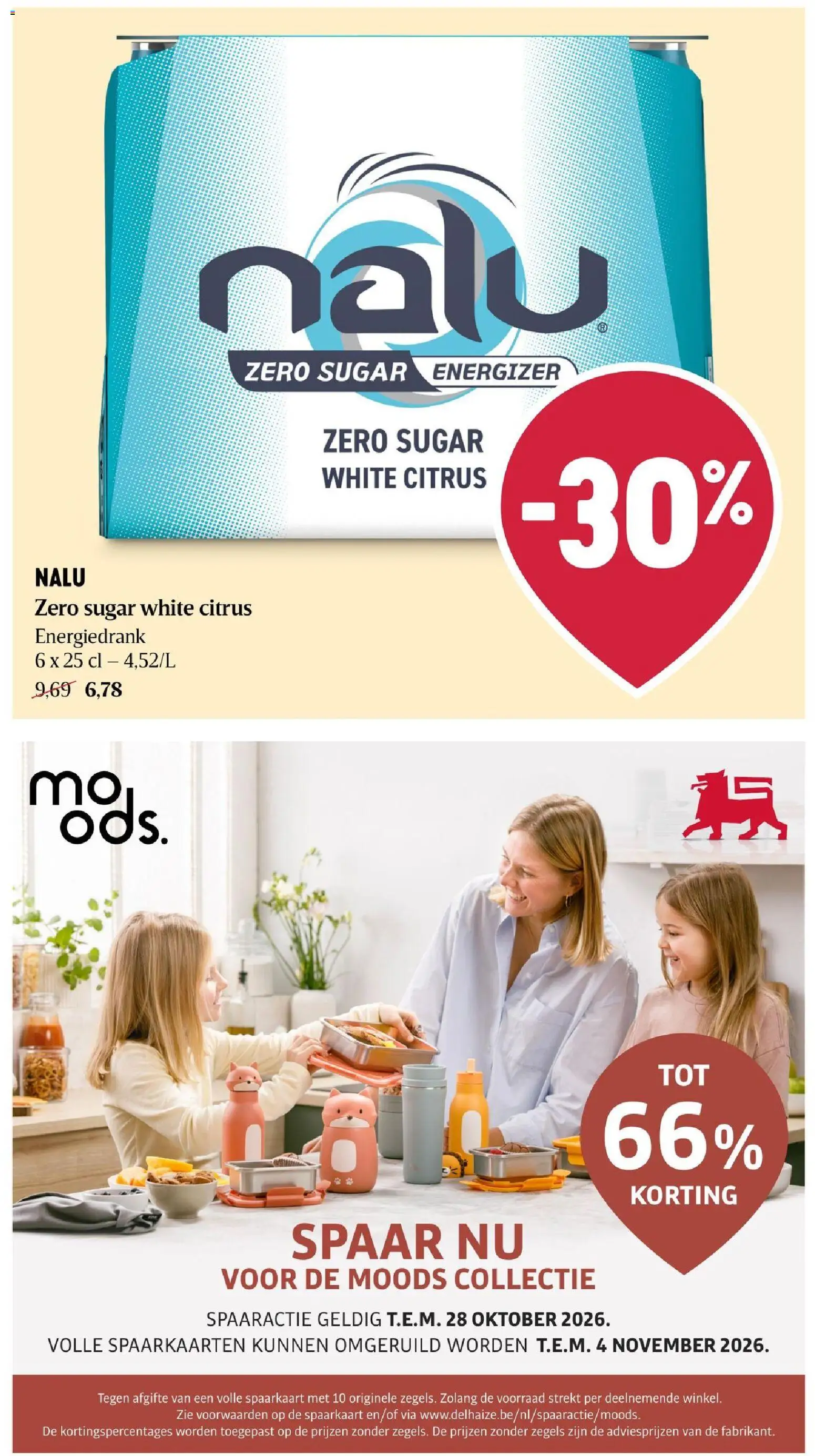 Delhaize folder Folder in België
