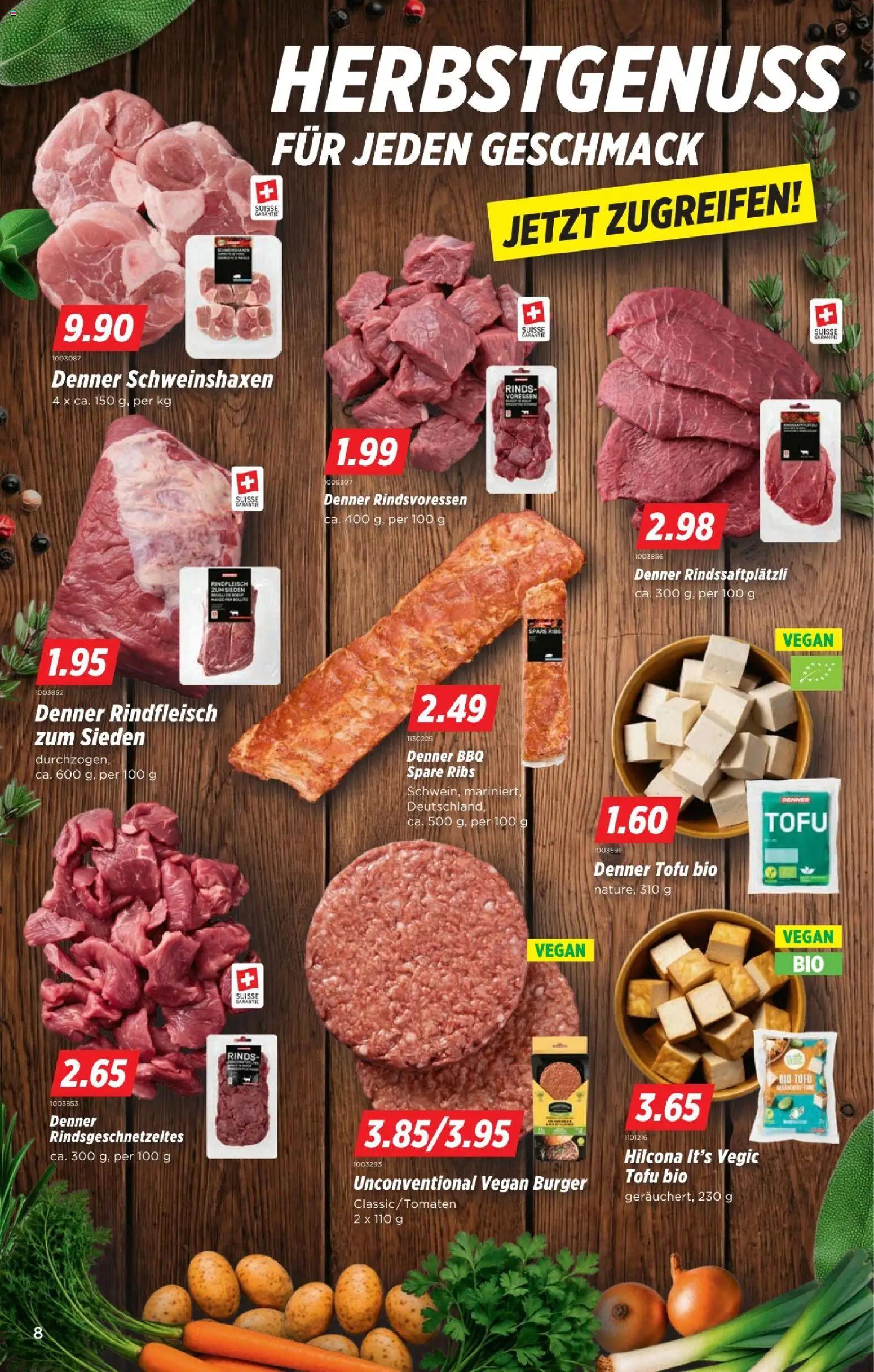 Denner aktionen Prospekt in Schweiz