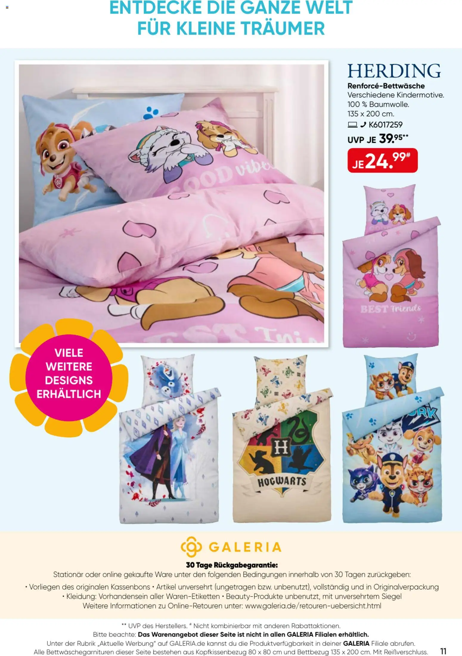Galeria Karstadt Kaufhof Back to school Prospekt in Deutschland