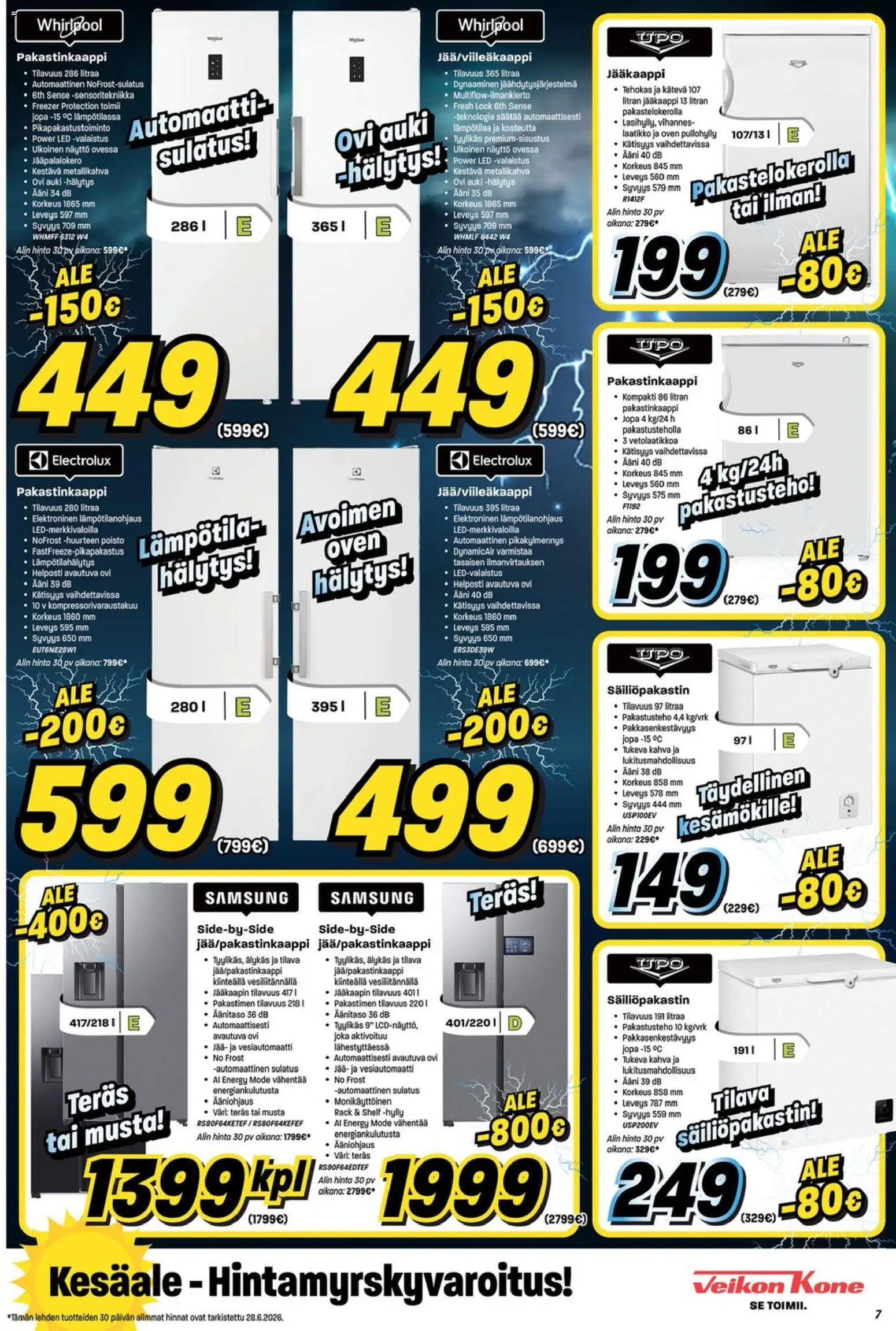 🛍️ Veikon Kone tarjoukset alkaen 29/06/2026 » Katso huipputarjoukset ja säästä jo tänään! 💰 | Suomi