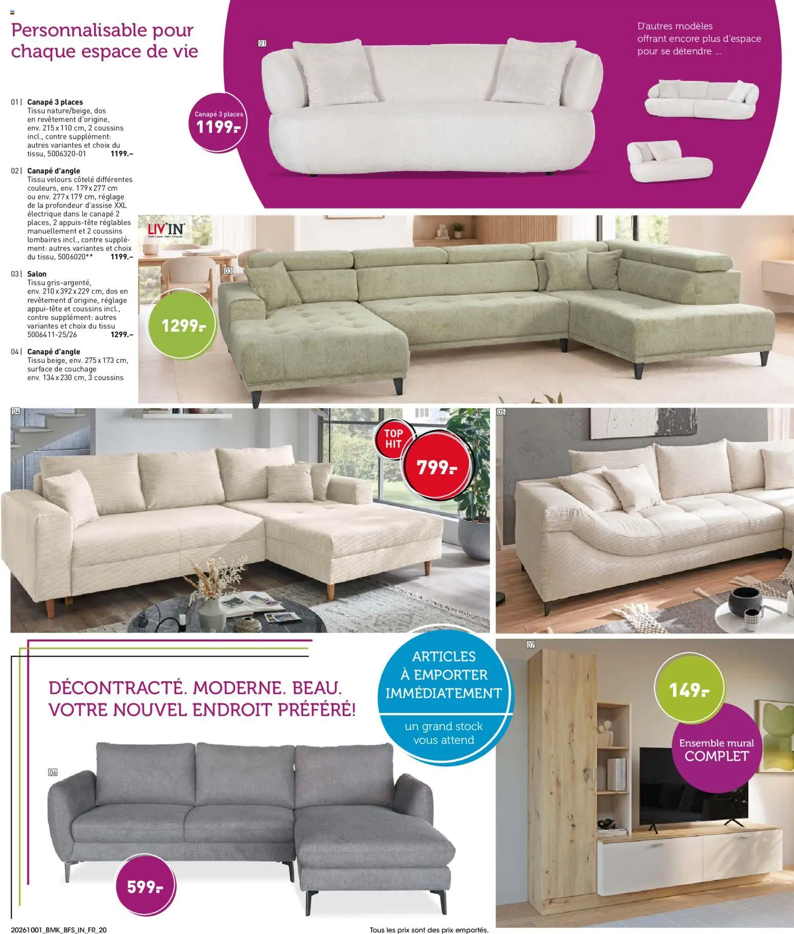 Möbel Martin catalogue Catalogue in France