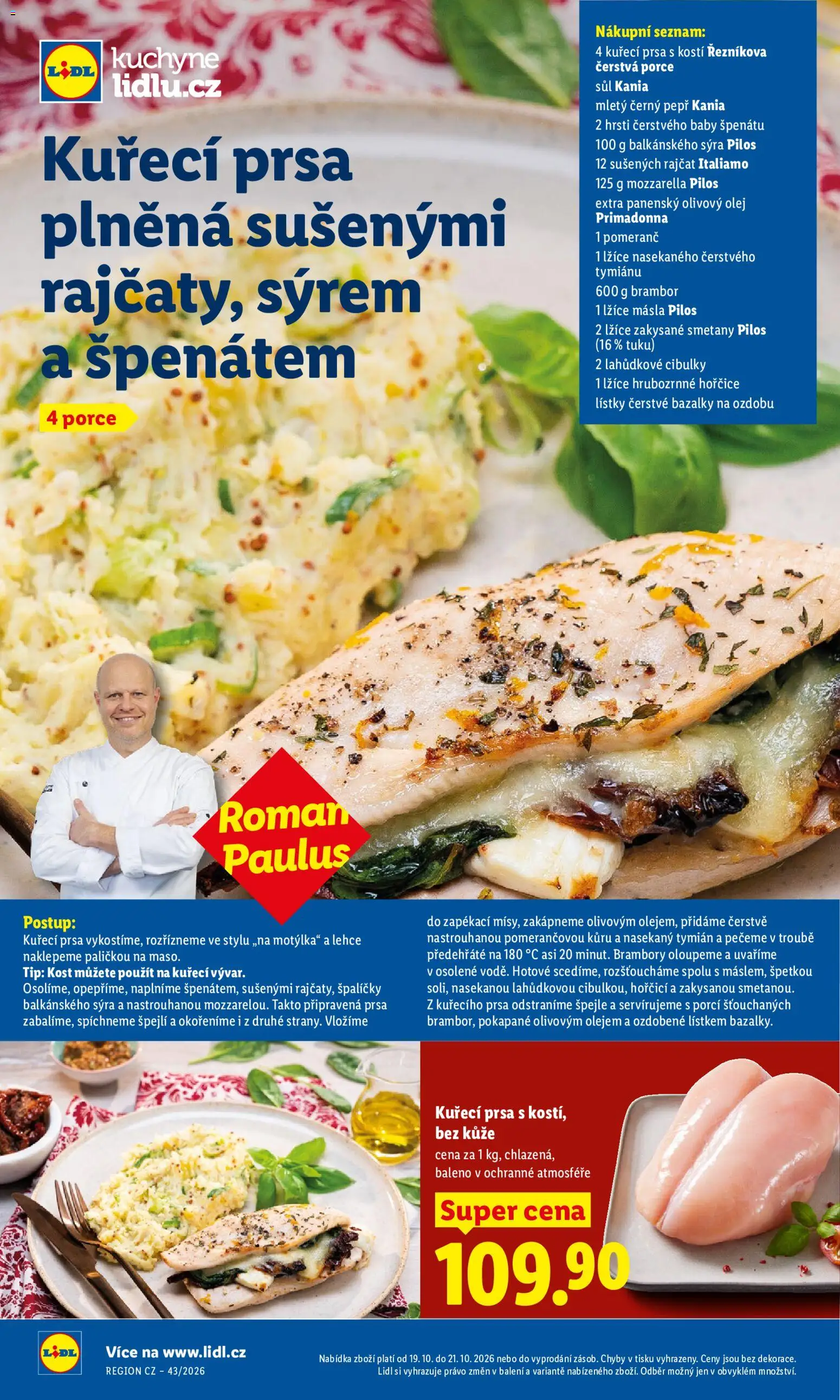 Lidl leták Leták in Česko